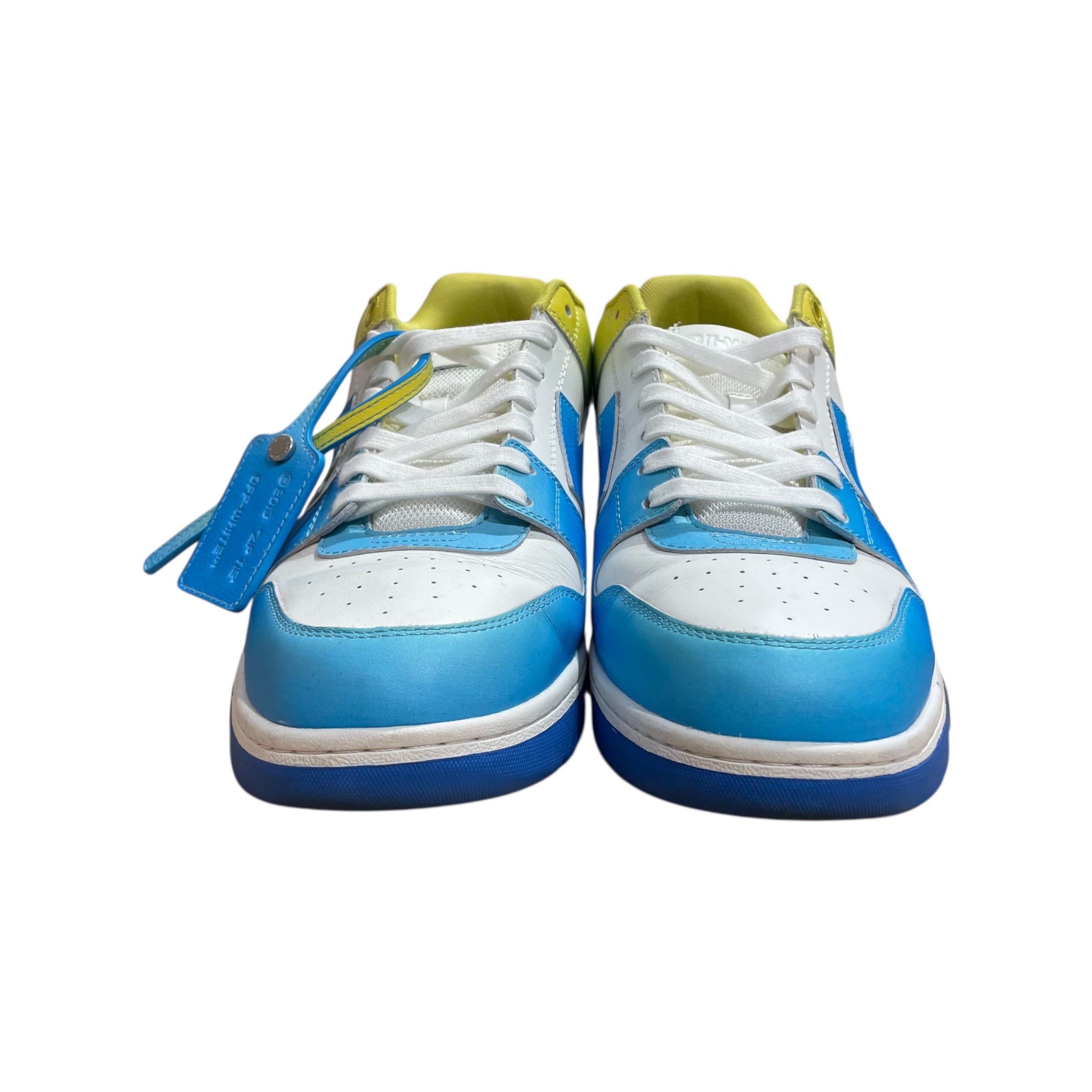 OFF-WHITE/Low-Sneakers/US 12.5/BLU/OFFVA GREEN/BLUE TIE DYE view 3