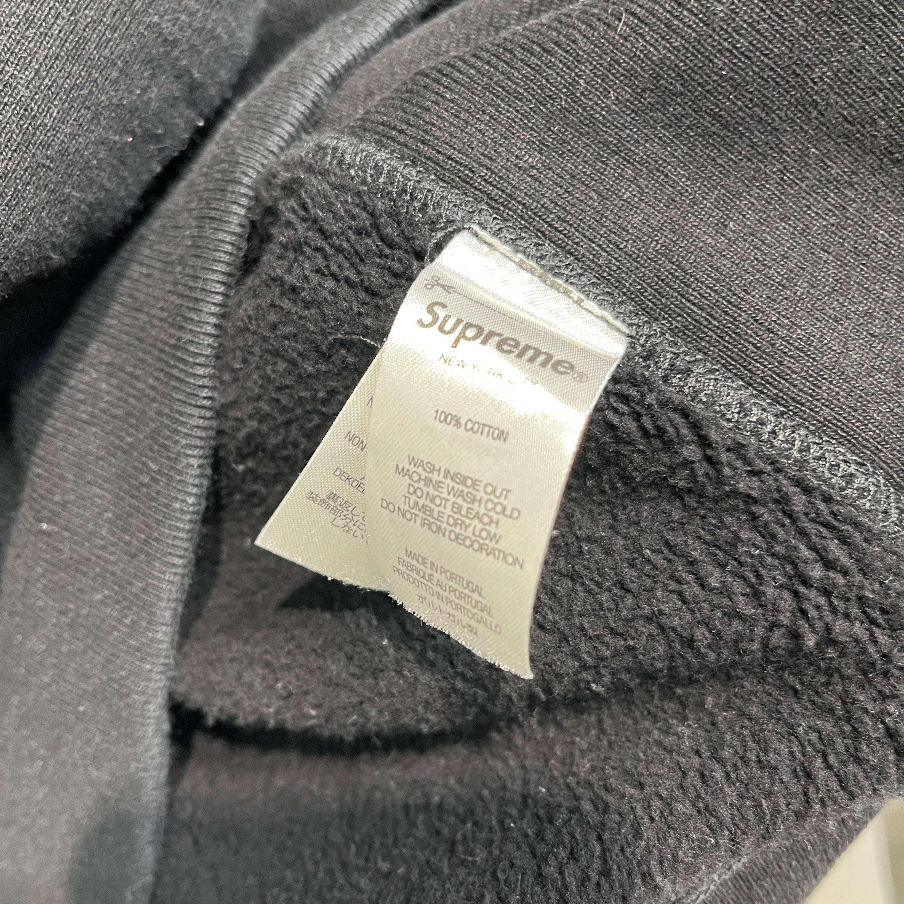 Supreme/Hoodie/L/Cotton/BLK/Pullover/Junya Watanabe Man Collab view 3