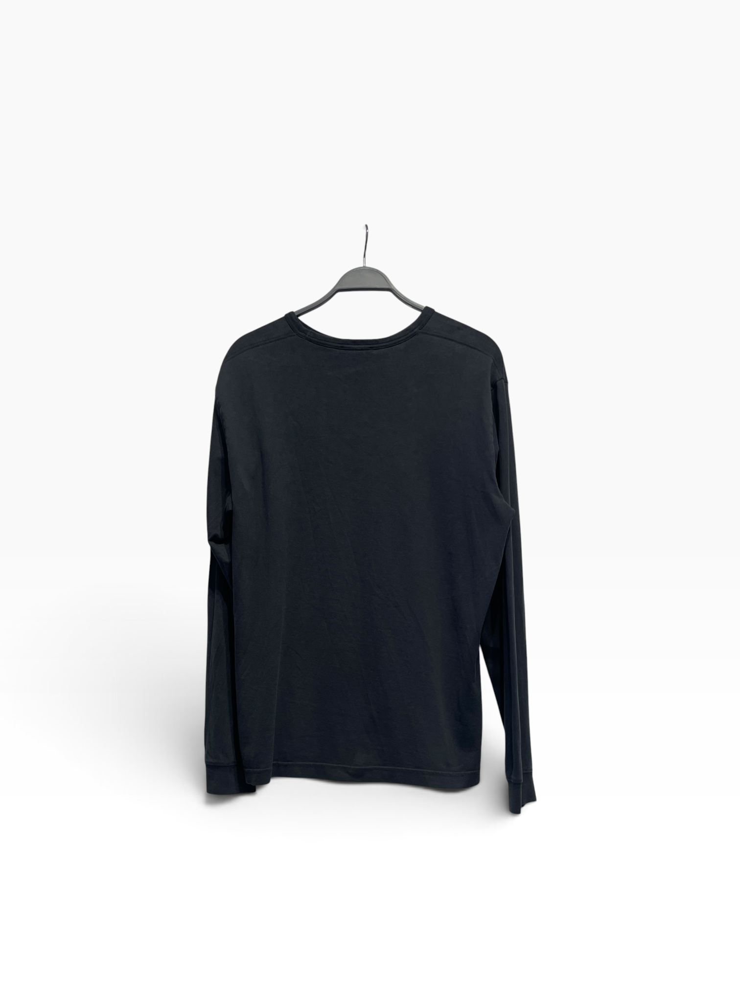 Acne Studios/LS T-Shirt/M/Cotton/BLK/patch view 2