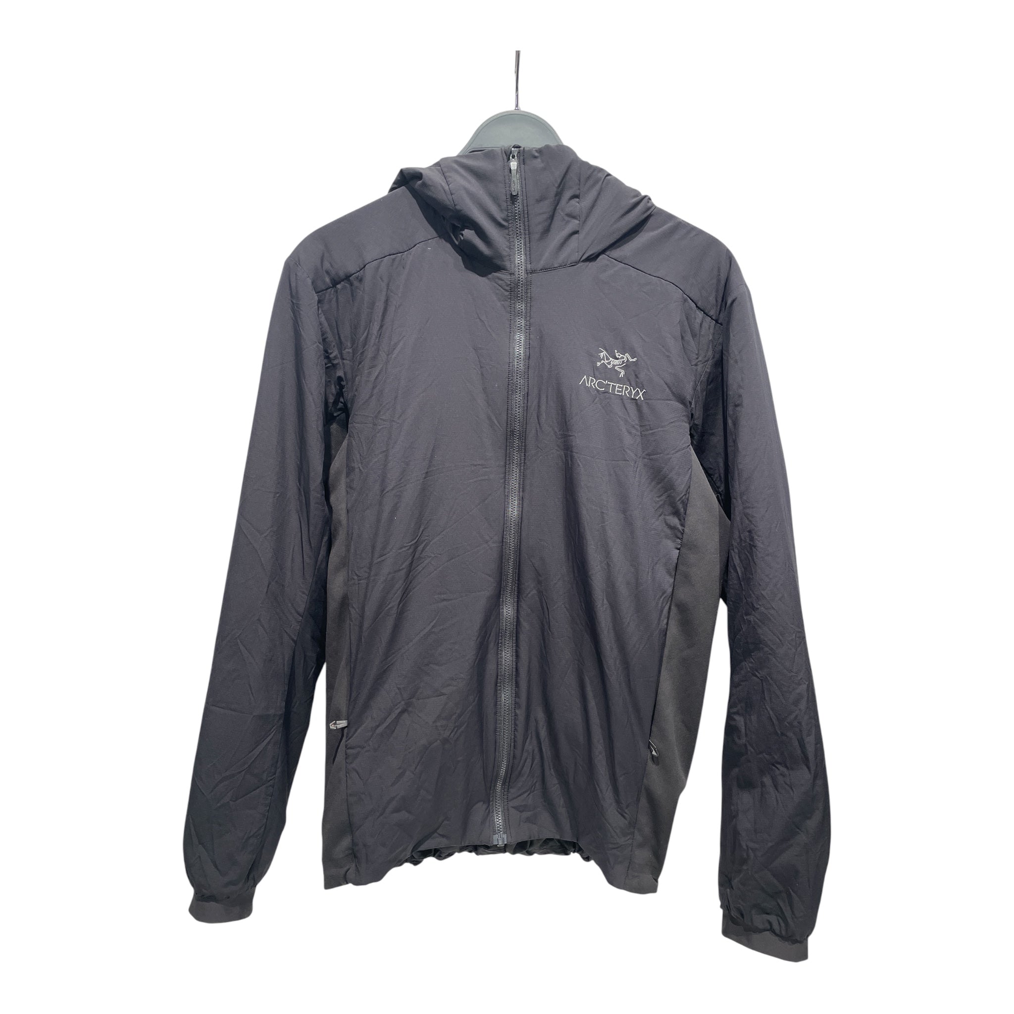 ARC'TERYX/Jacket/S/Polyester/BLK/ATOM LT HOODY MENS view 1