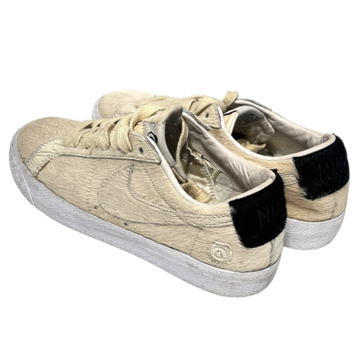 NIKE SB/Low-Sneakers/US 8.5/Fur/CRM/BEARBRICK view 2