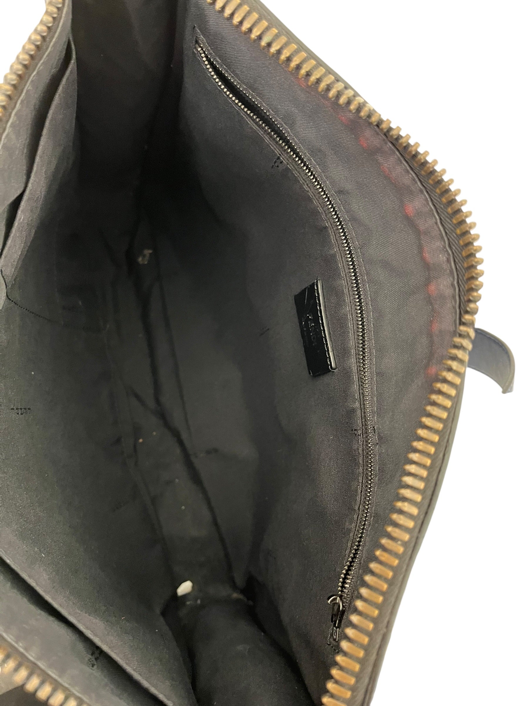 FENDI/Bag/Leather/BLU/MESSENGER TOTE view 3