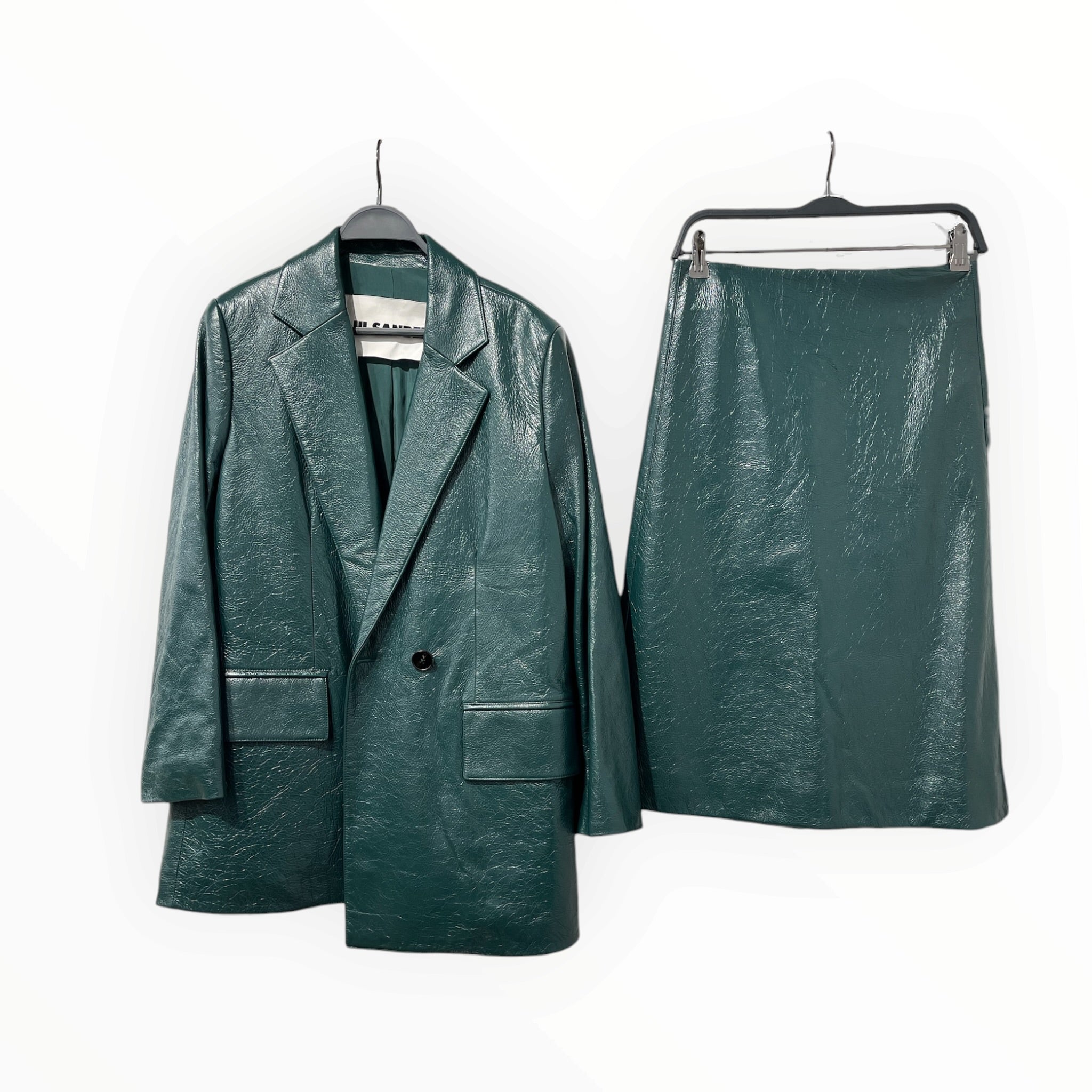 JIL SANDER/T&B Set/Leather/GRN/MODEL J03BN0165 view 1