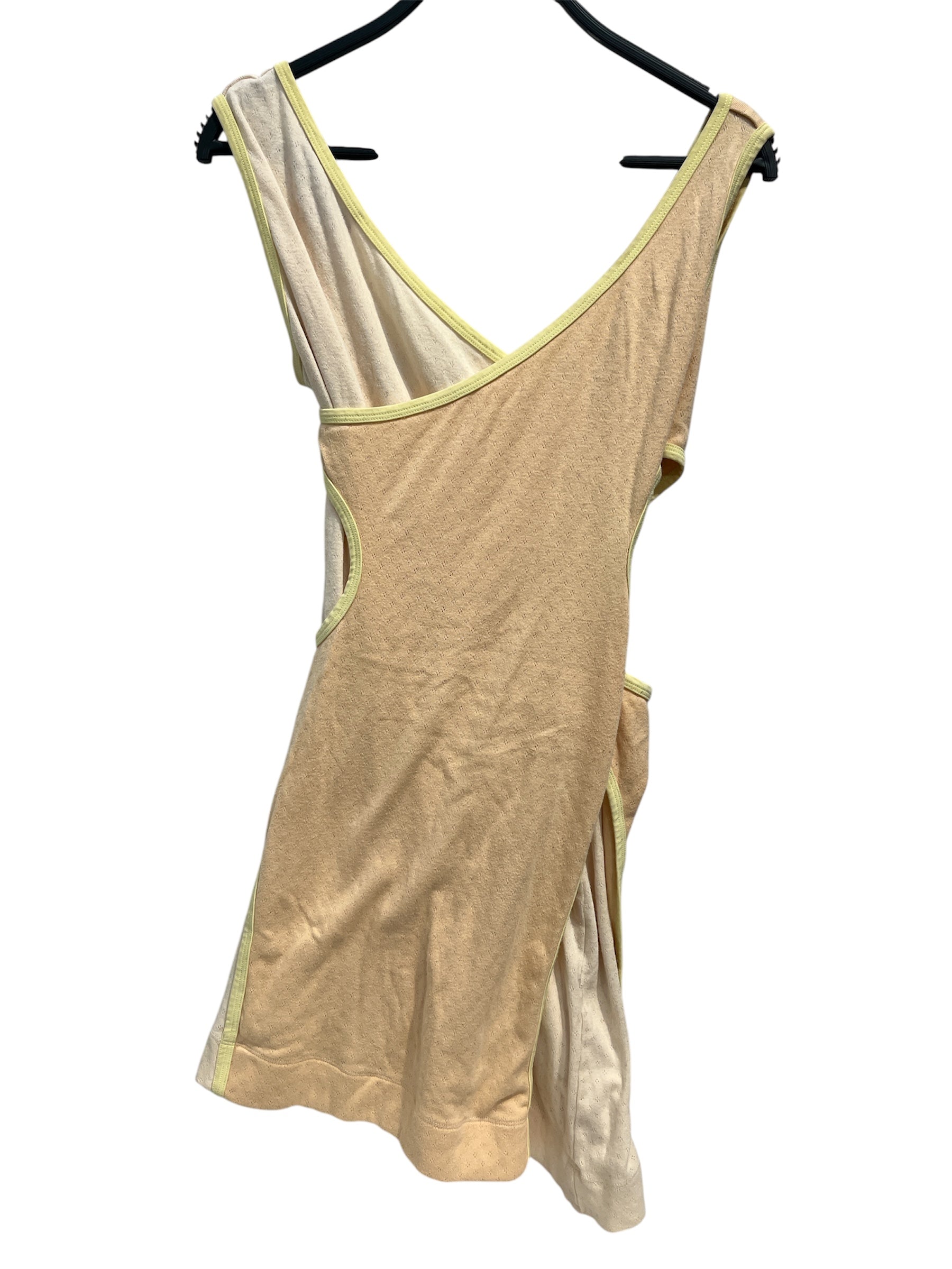 ECKHAUS LATTA/Cut & Sew/S/Cotton/ORN/LAYERED TANK YELLOW TRIM view 2
