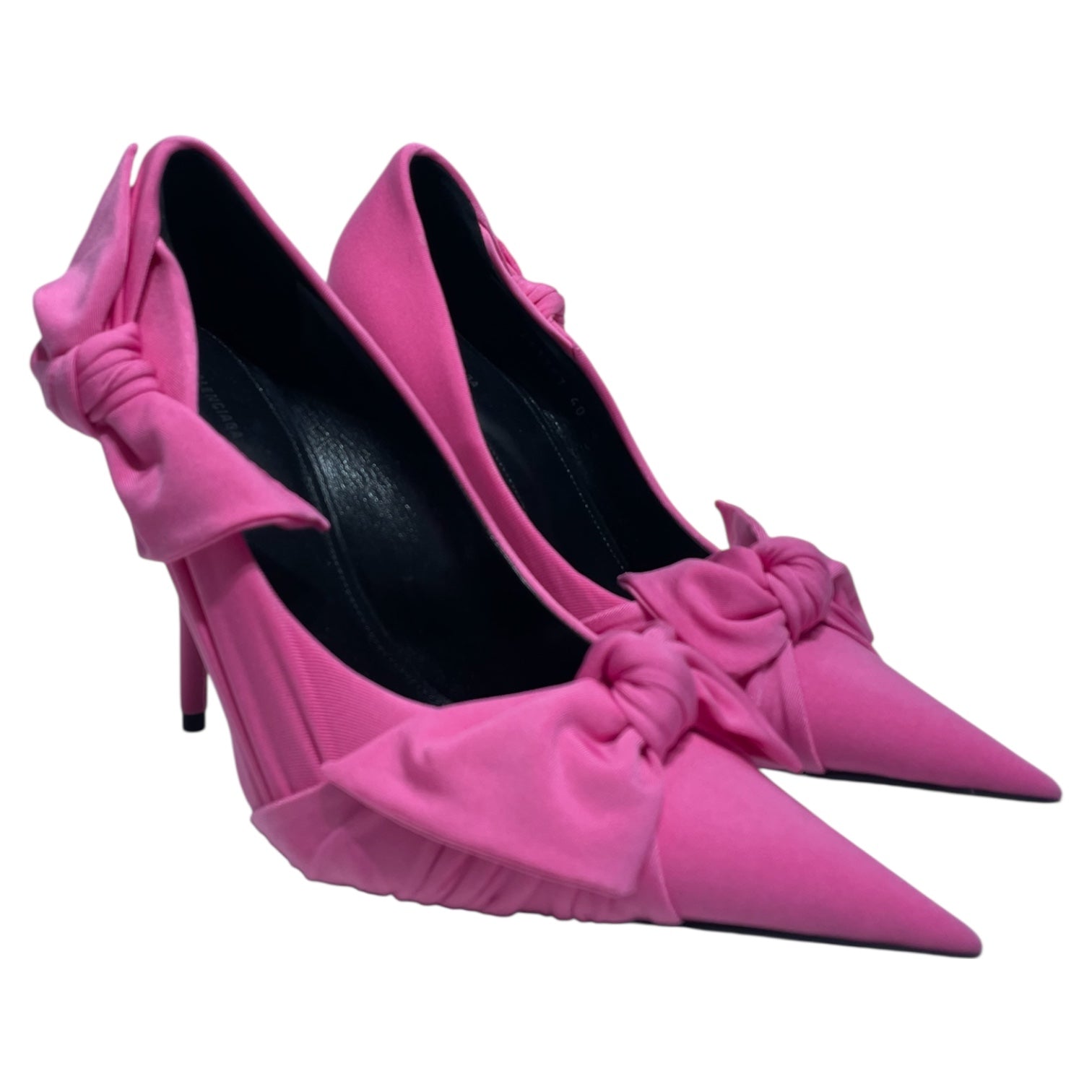 BALENCIAGA/Heels/EU 40/PNK/Knife Knot Pink Bow Pumps view 1