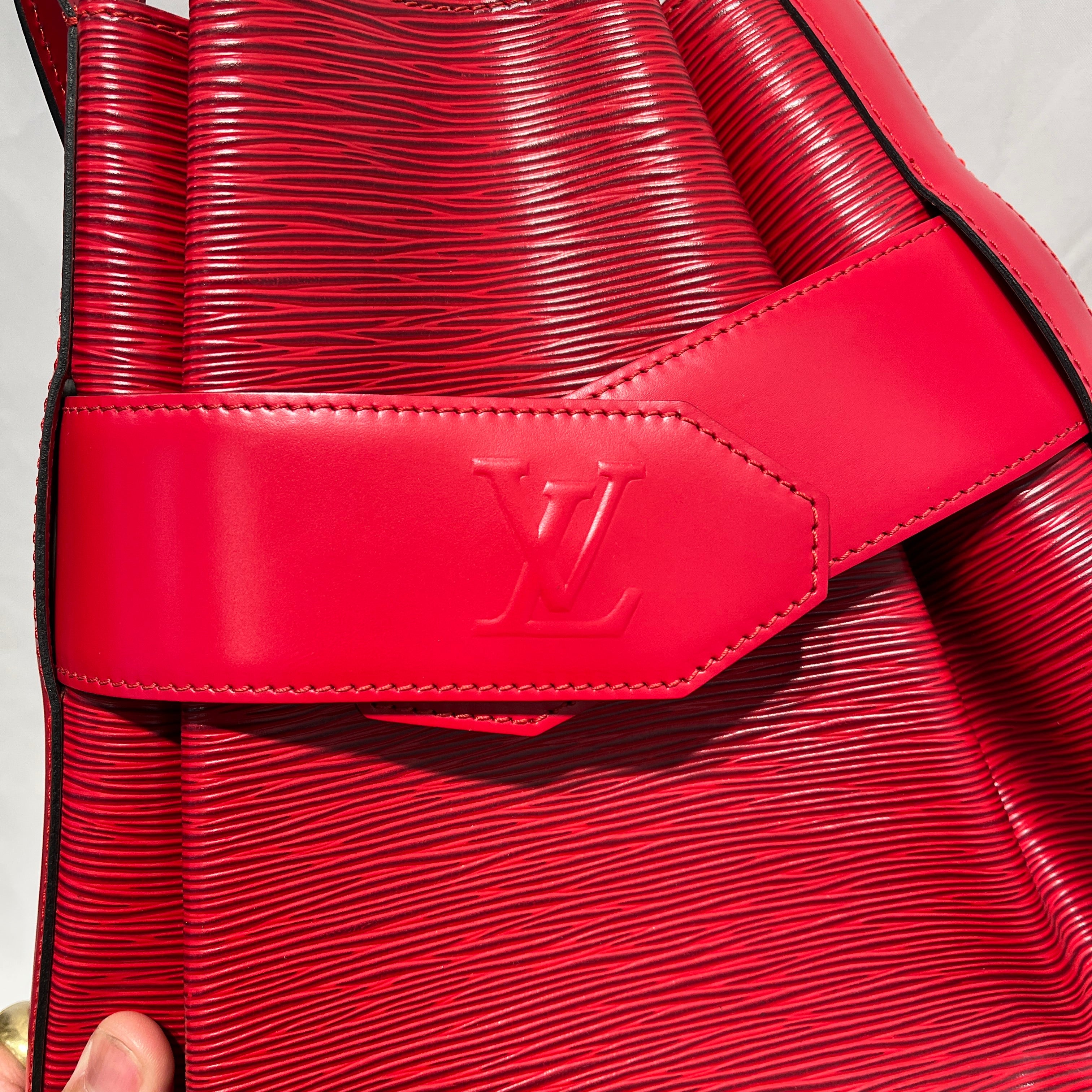 LOUIS VUITTON/Bag/Leather/RED/sac de paul SHOULER BAG view 4