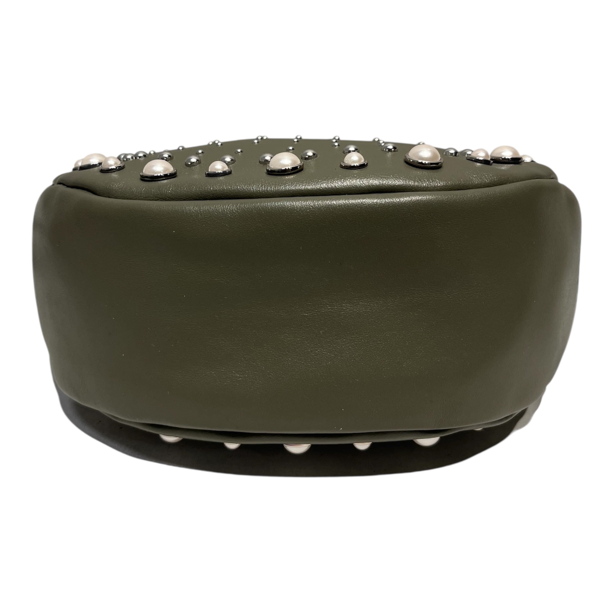 JIMMY CHOO/Bag/Leather/KHK/ view 3