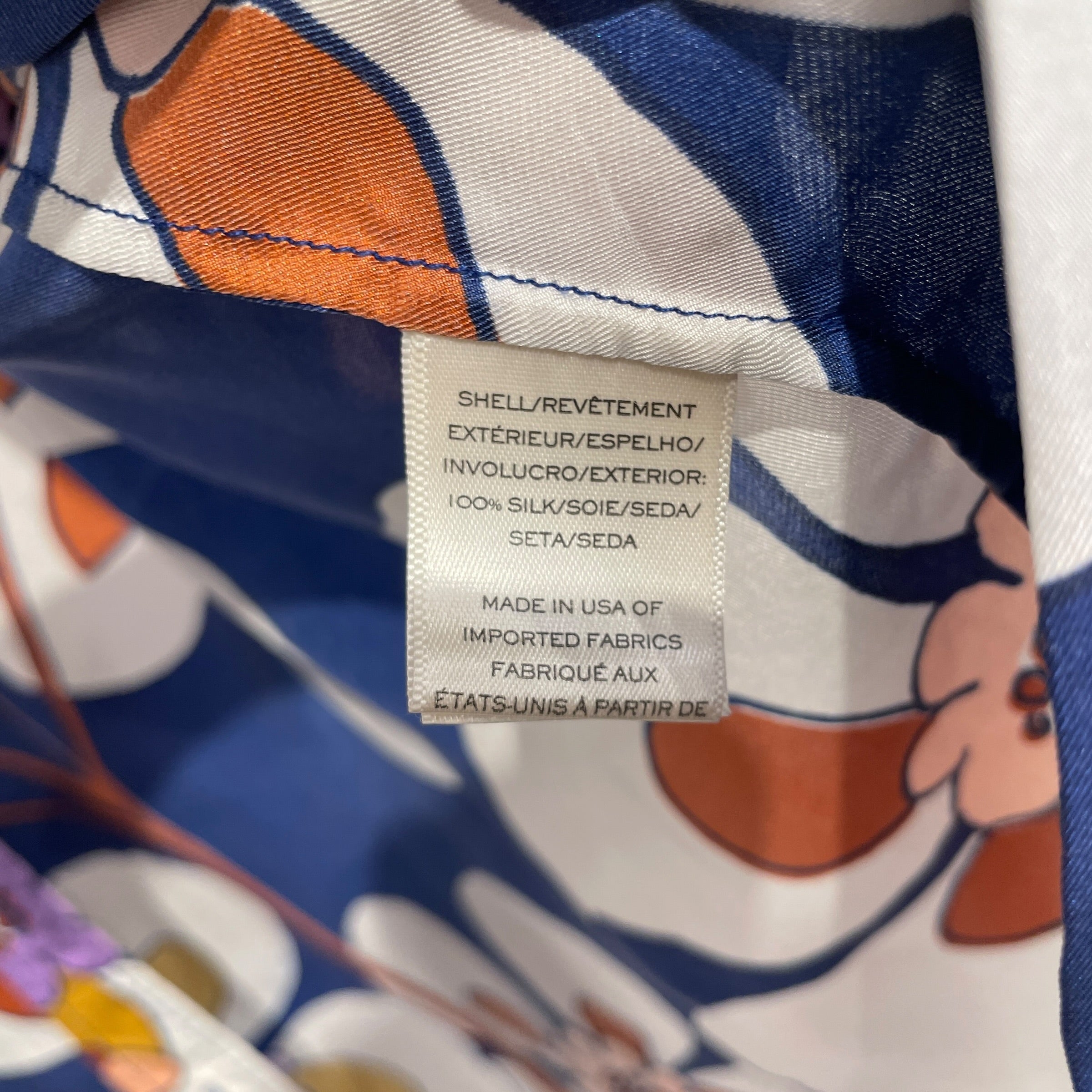 MARC JACOBS/LS Blouse/8/Floral Pattern/Silk/MLT/MULTI COLOR FLORAL SPRING 2020 view 4
