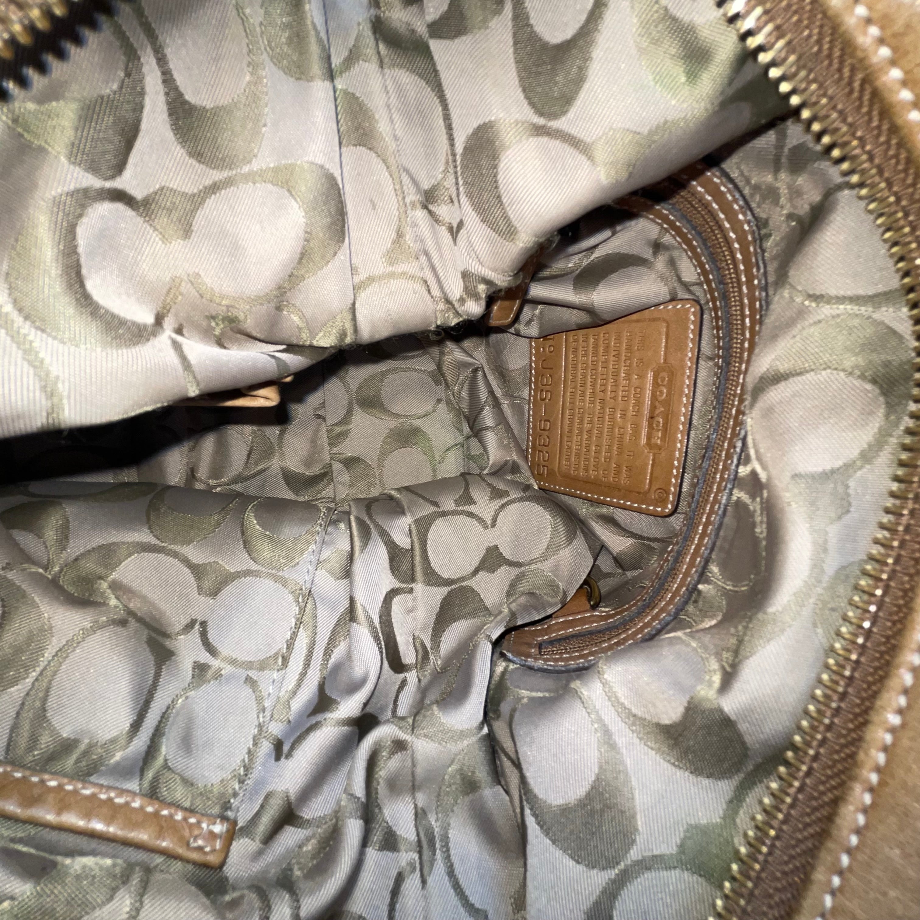 COACH/Cross Body Bag/Leather/CML/gld hard/nj3s-9325/strap view 5