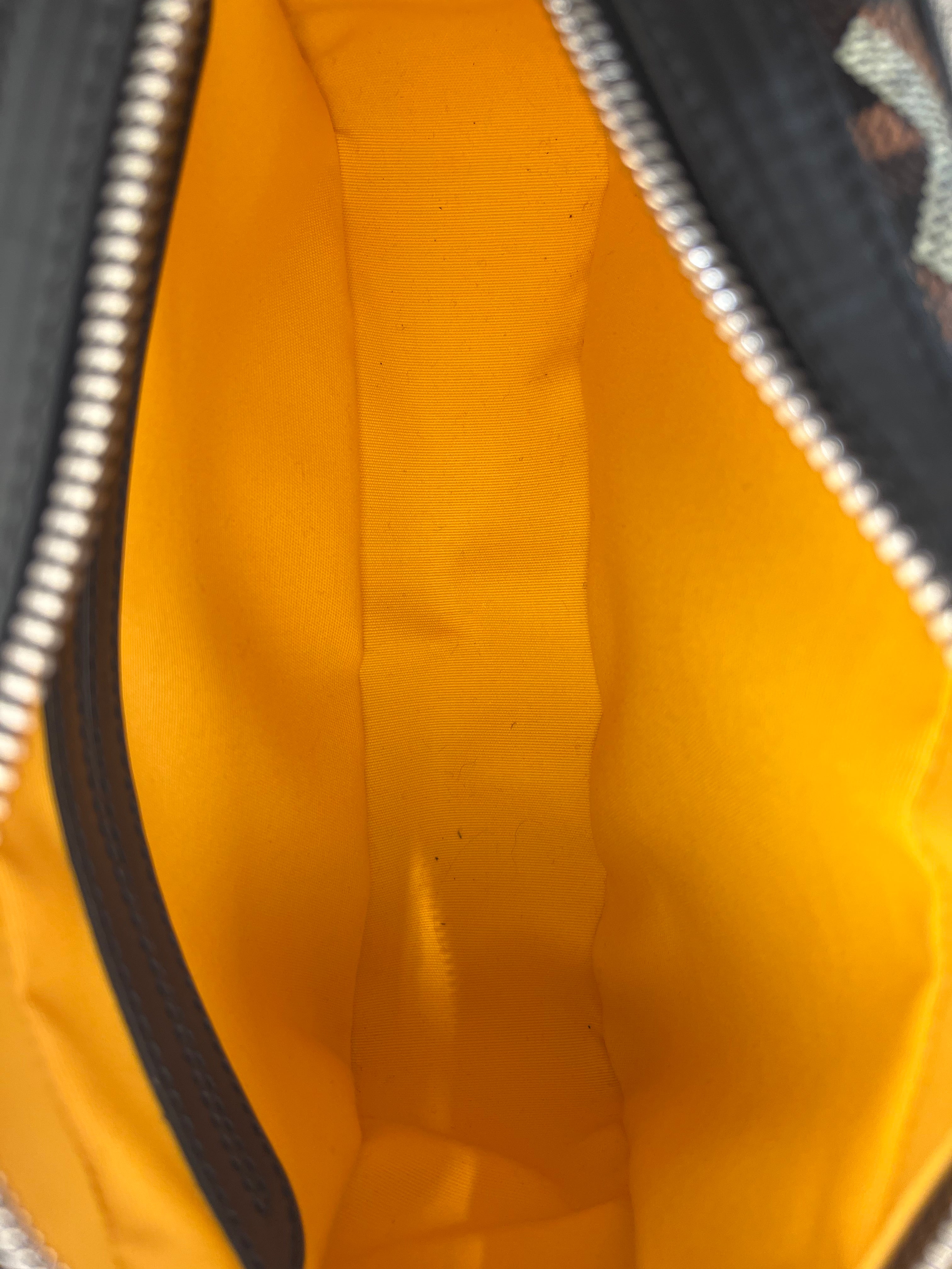 GOYARD/Cross Body Bag/All Over Print/Leather/BLK/Cap-Vert Crossbody bag view 6