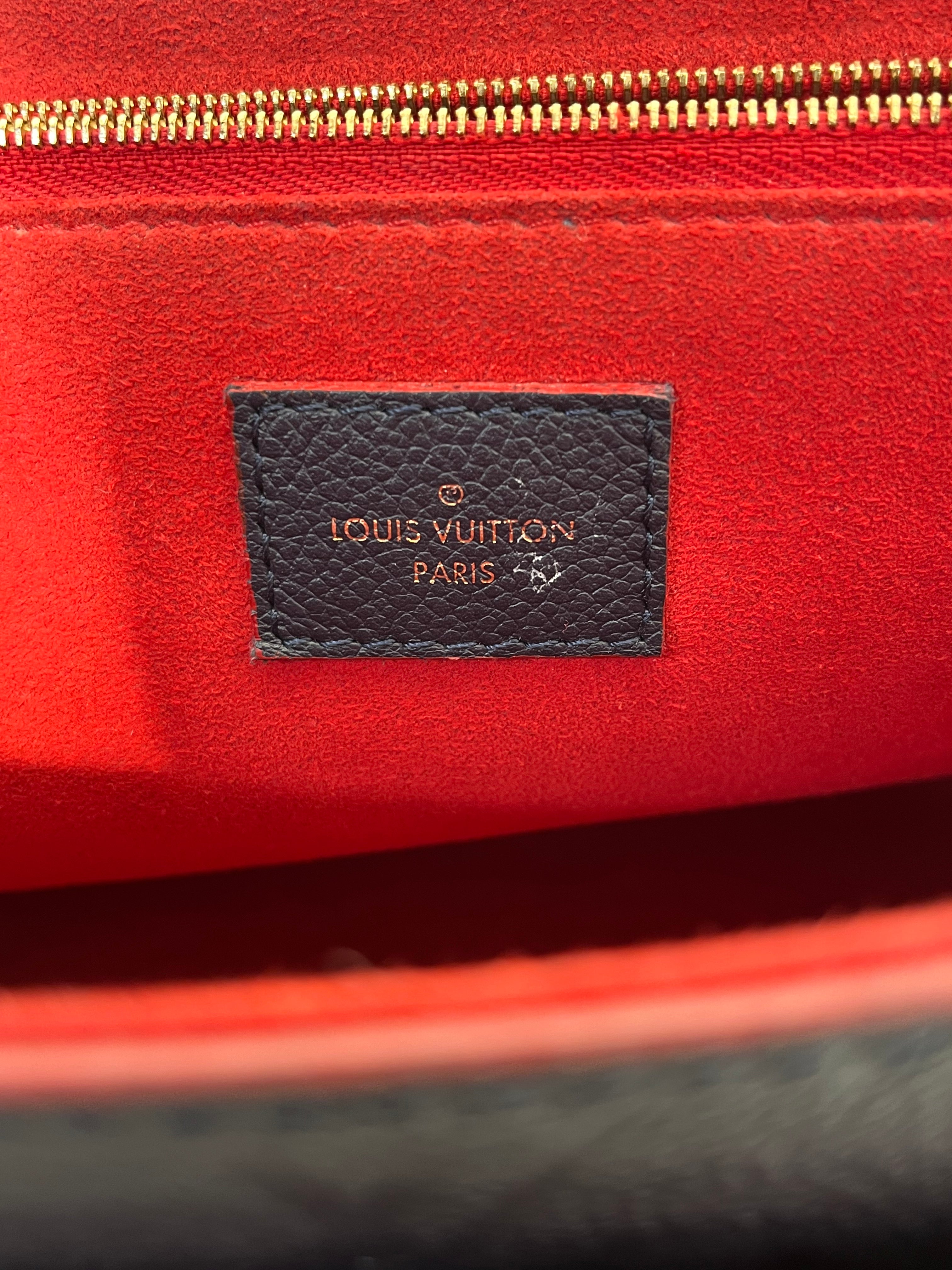 LOUIS VUITTON/Bag/Leather/NVY/VAVIN PM NAVY/RED view 10