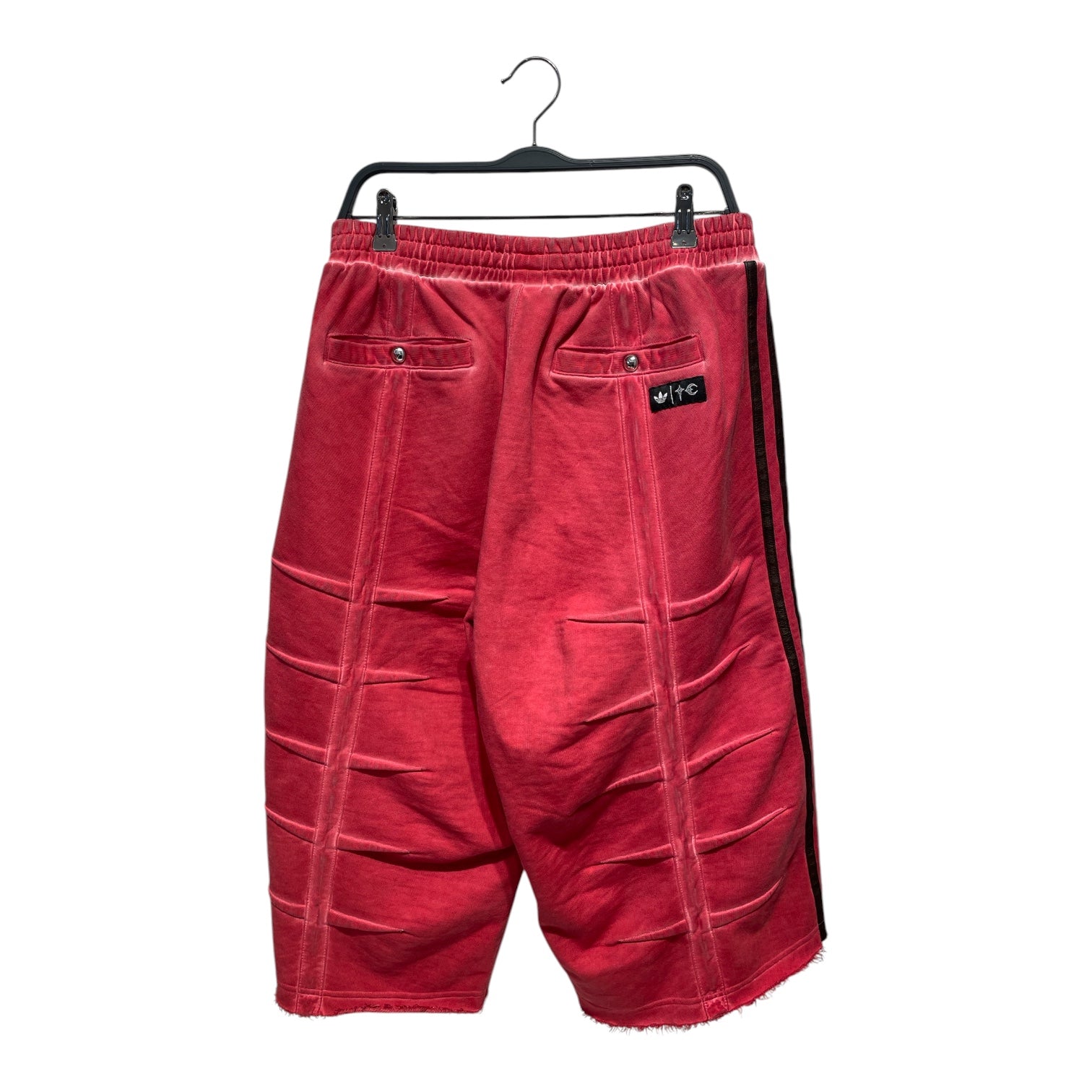 Thug Club/adidas/Straight Pants/M/Cotton/RED/teamgeist sweats view 2