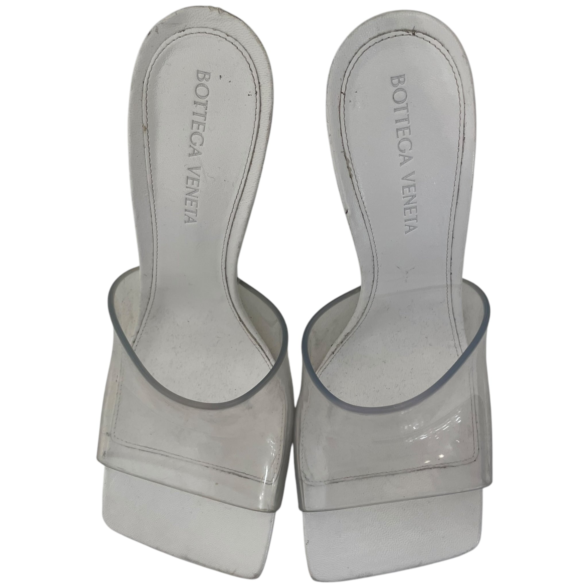 BOTTEGA VENETA/Heels/US 6/Leather/WHT/ view 3