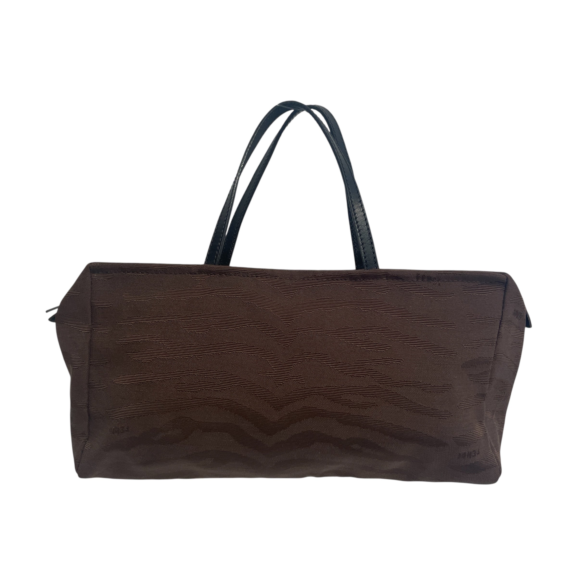 FENDI/Bag/Nylon/BRW/Small Tote bag view 1