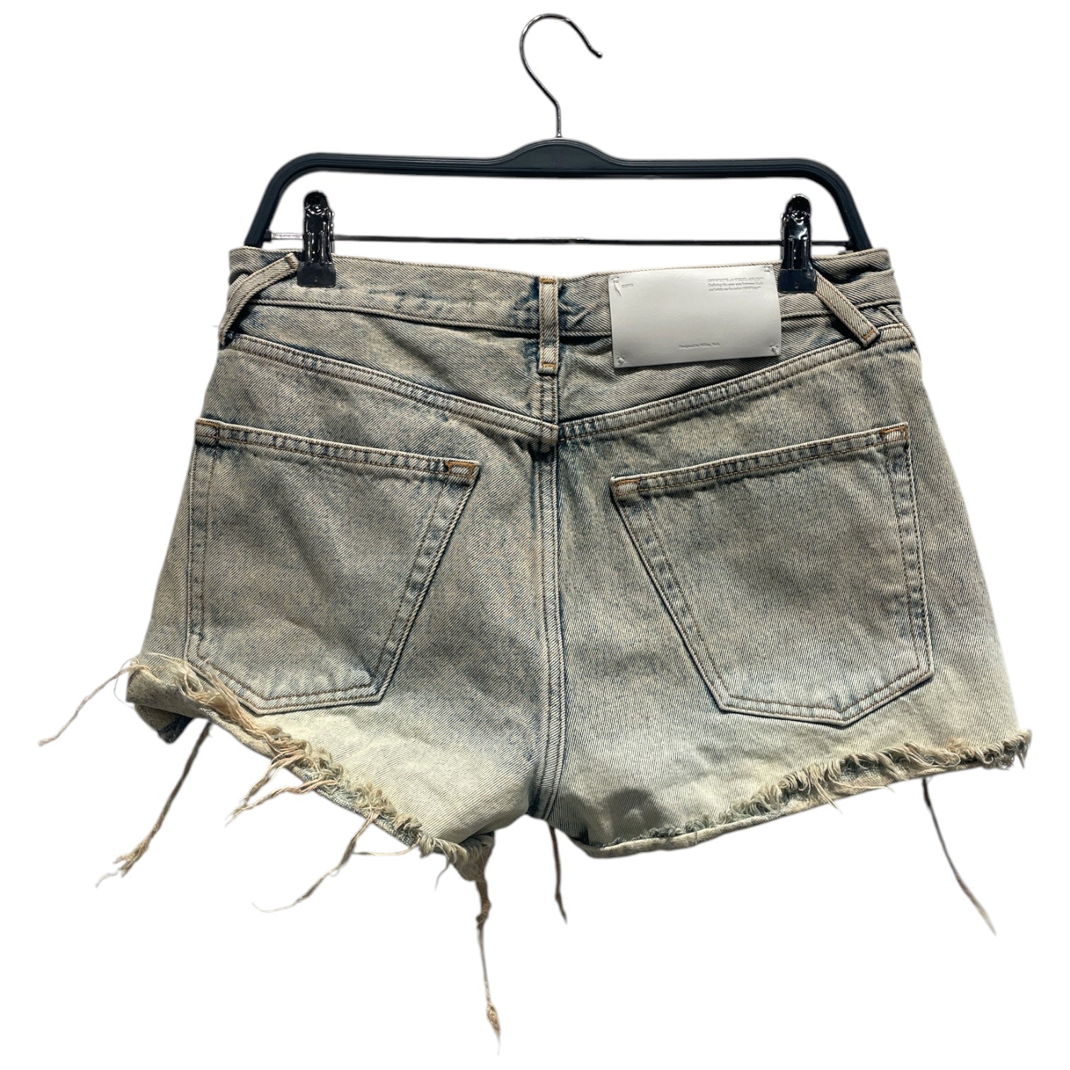 OFF-WHITE/Shorts/29/Denim/MLT/Acid Wash mini short view 2