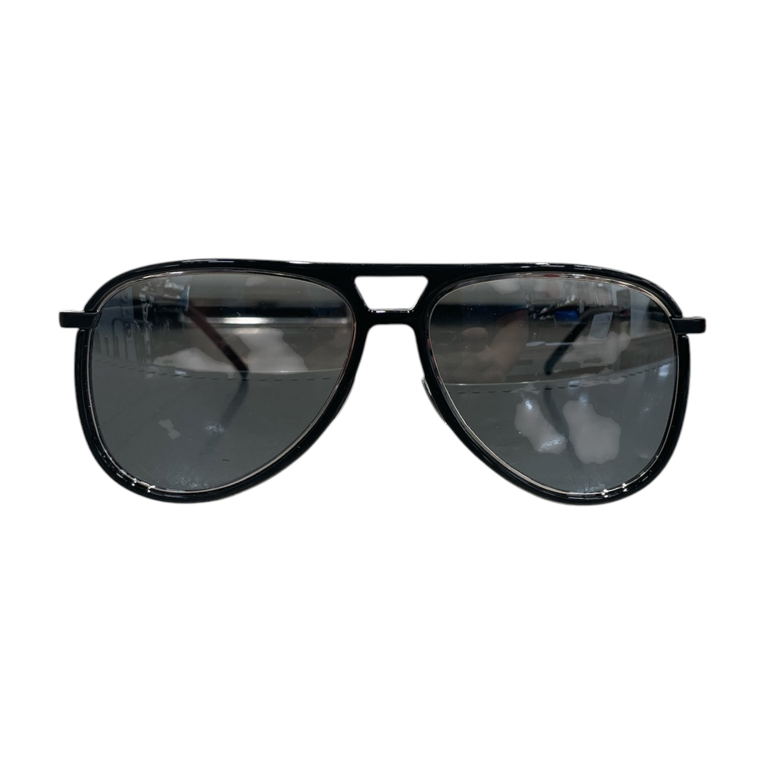 SAINT LAURENT/Sunglasses/Celluloid/BLK/M's/CLASSIC 11 RIM view 1
