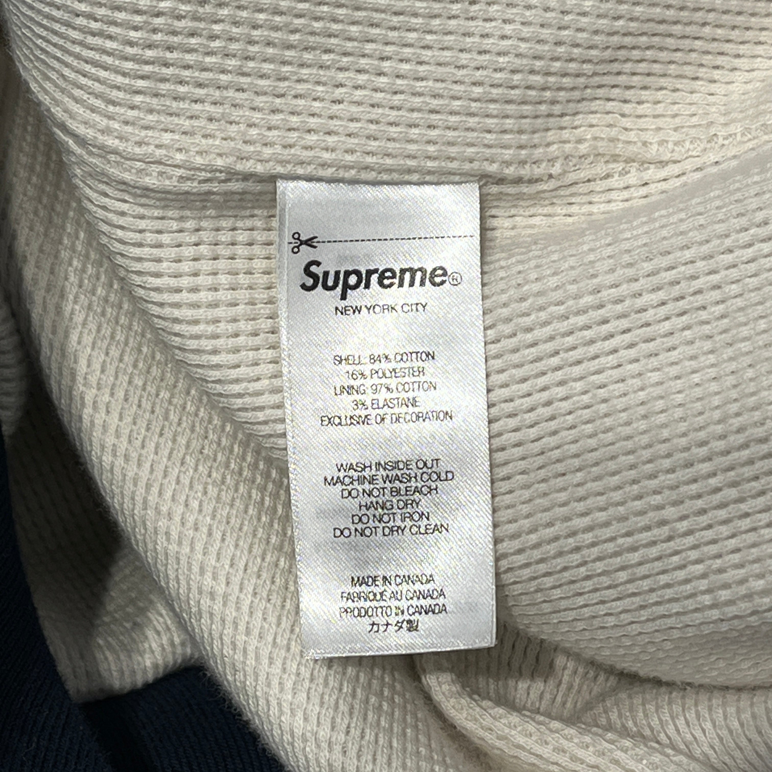 Supreme/Sweater/L/Cotton/BLU/yellow arch logo view 8