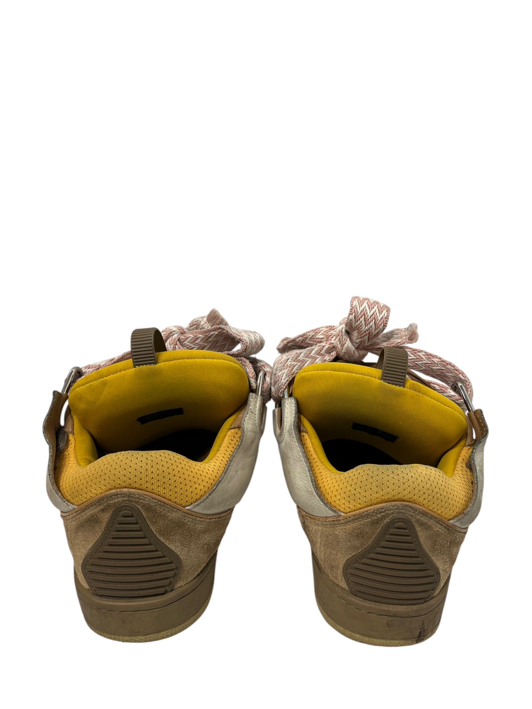 LANVIN/Low-Sneakers/EU 41/Suede/YEL/LANVIN CURB SNEAKER view 5