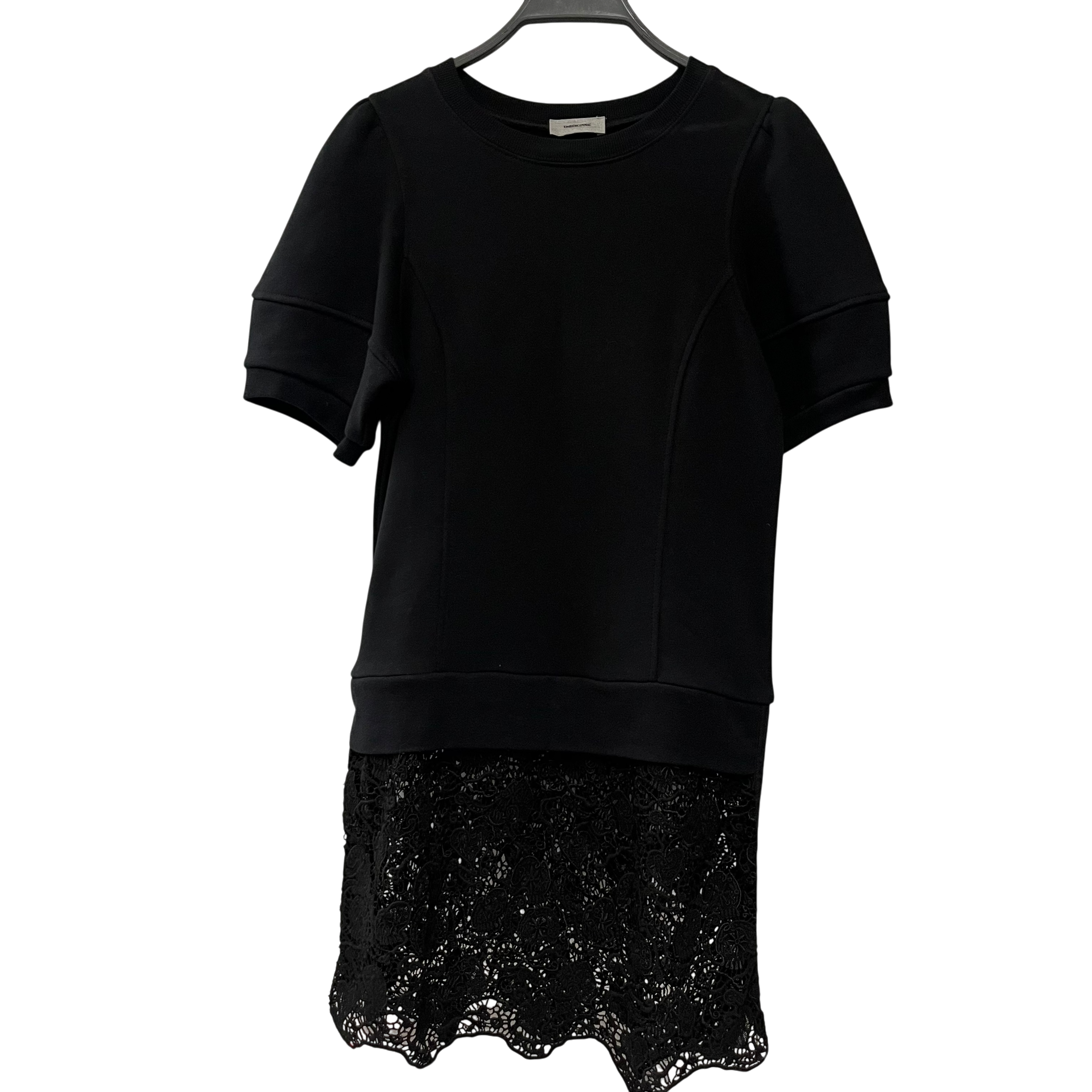 UNDERCOVER/Dress/M/Cotton/BLK/laced botom view 1