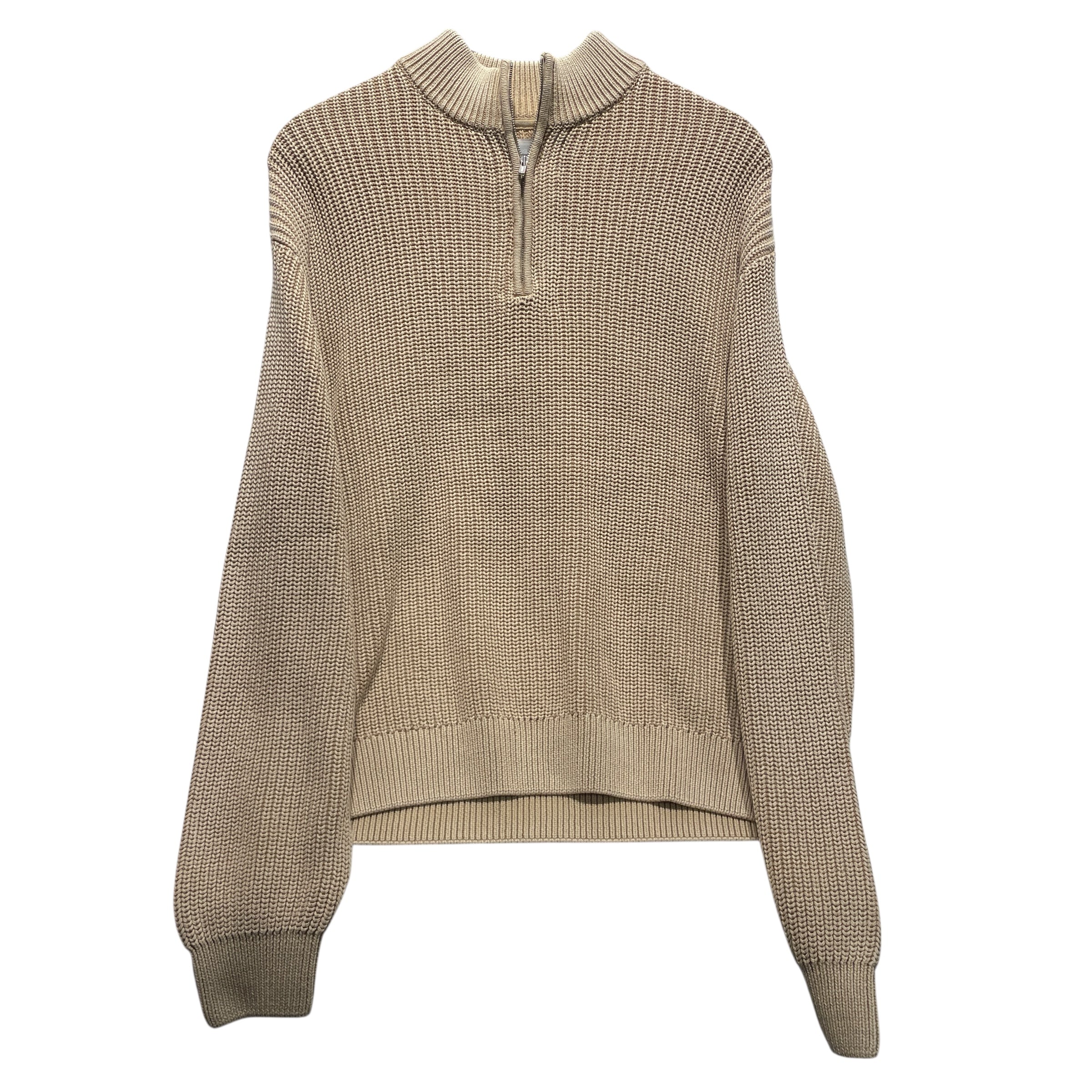 KITH/Sweater/S/Cotton/YEL/garment dyde wyona view 1