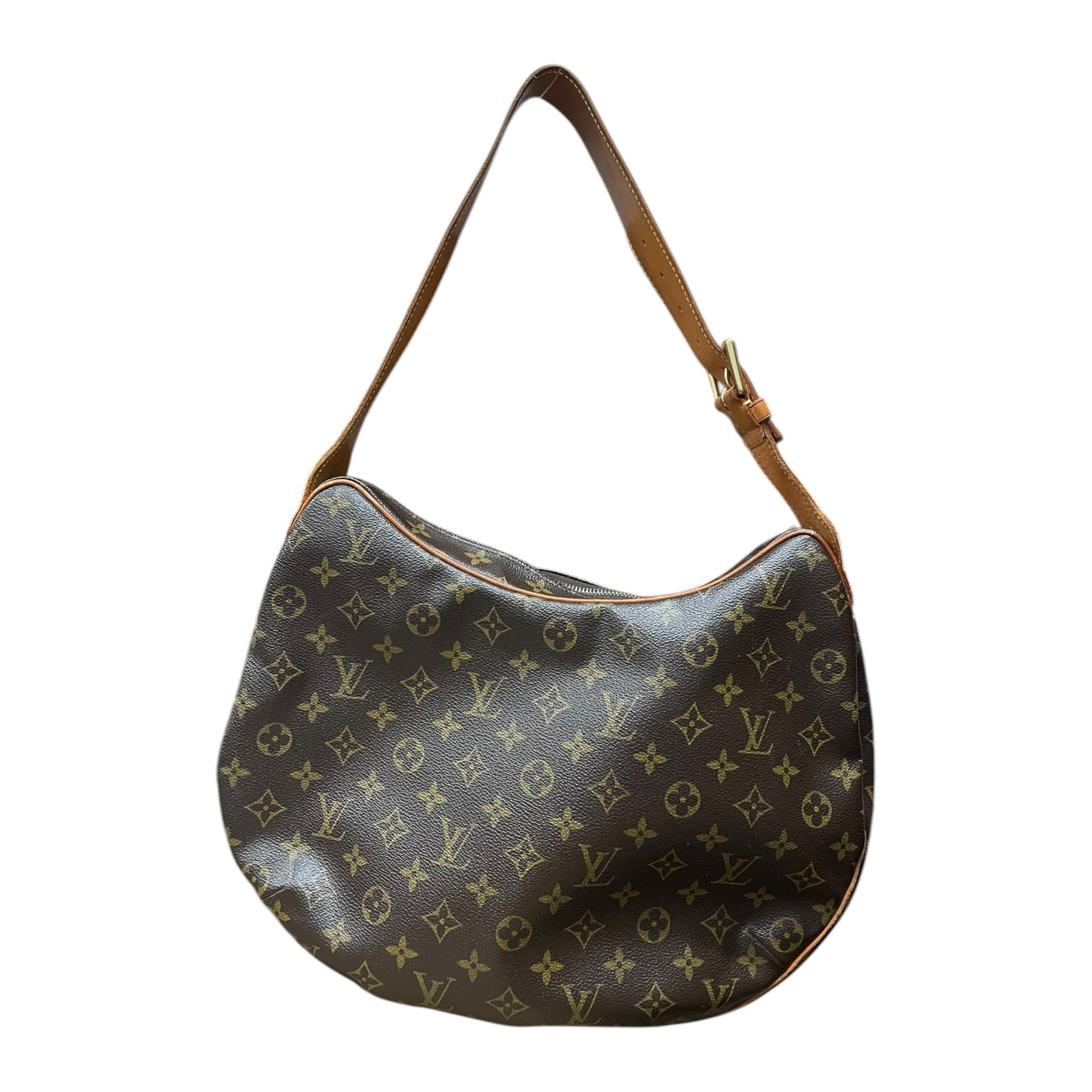 LOUIS VUITTON/Hand Bag/Monogram/Leather/BRW/MONOGRAM CROISSANT PM view 2