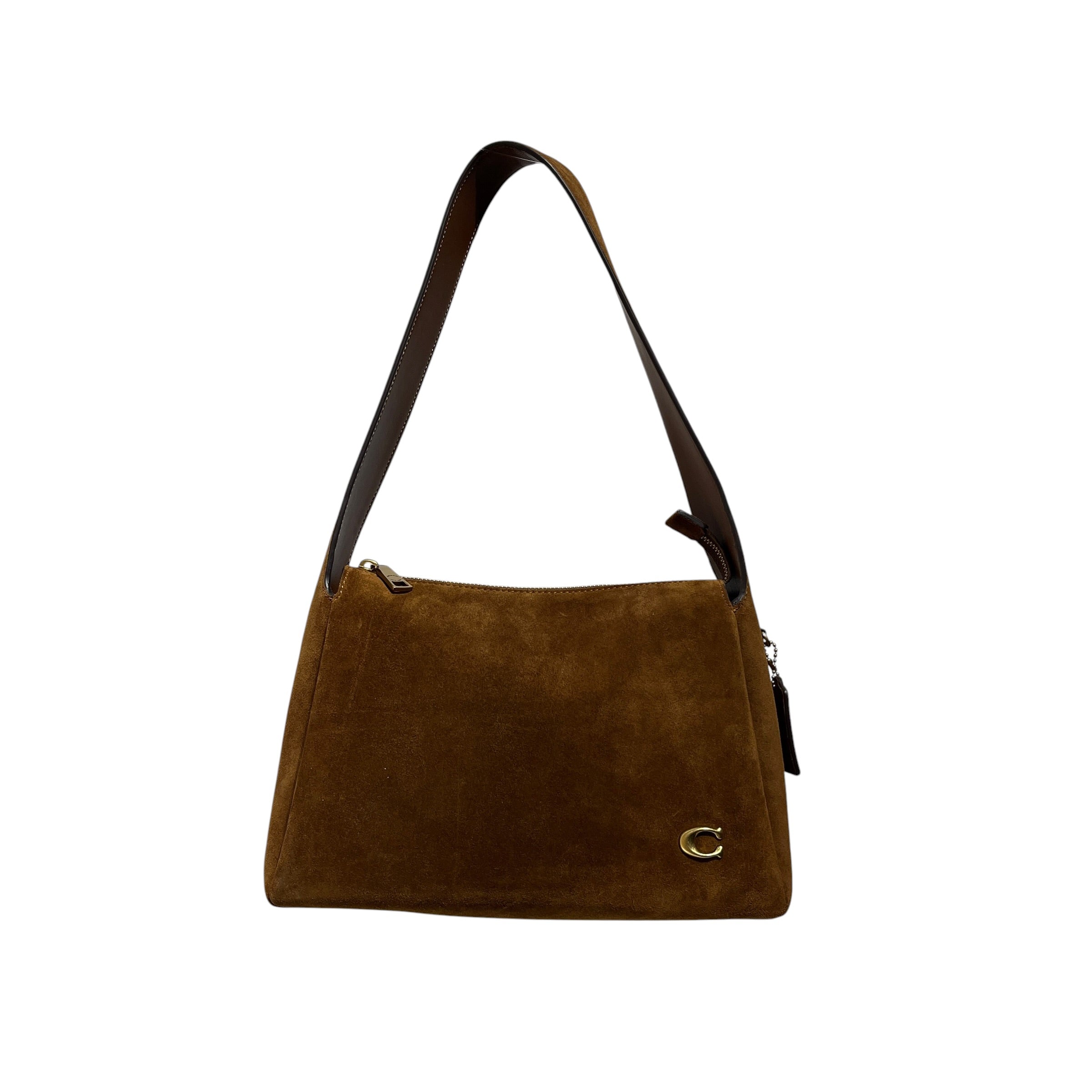 COACH/Bag/Suede/CML/Lola Shoulder gold C view 1