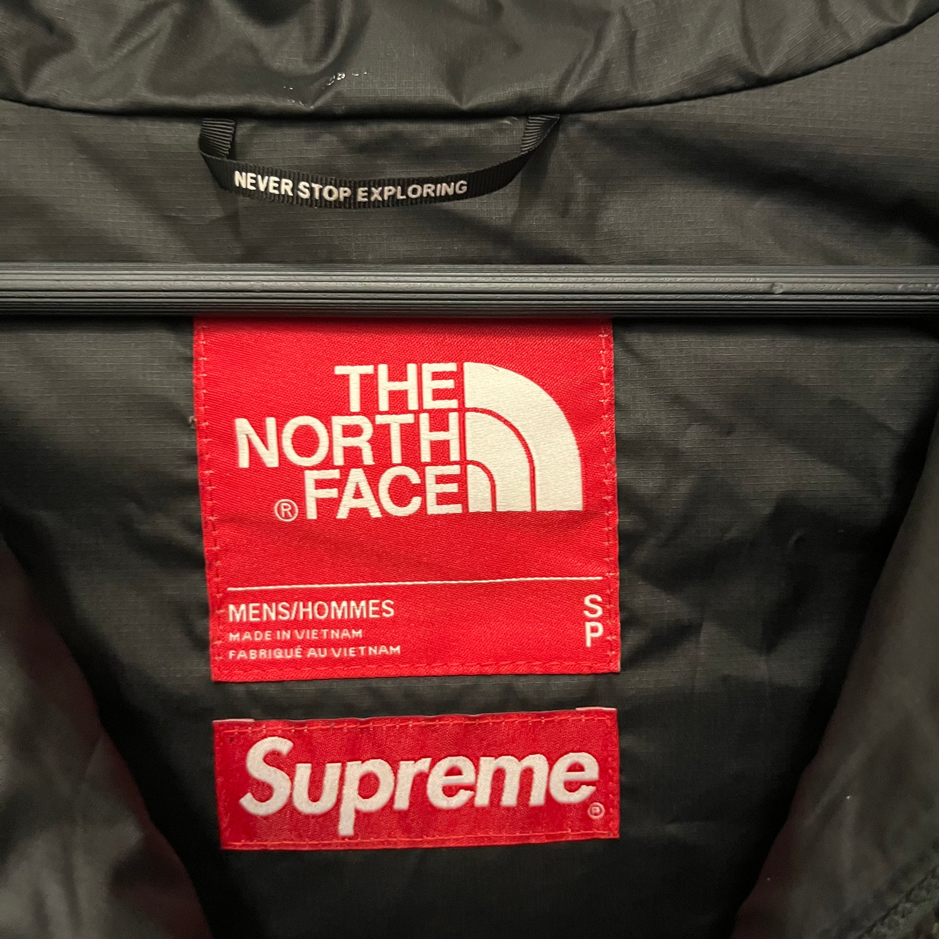 Supreme/THE NORTH FACE/Puffer Jkt/S/Nylon/BLK/HALF ZIP view 5