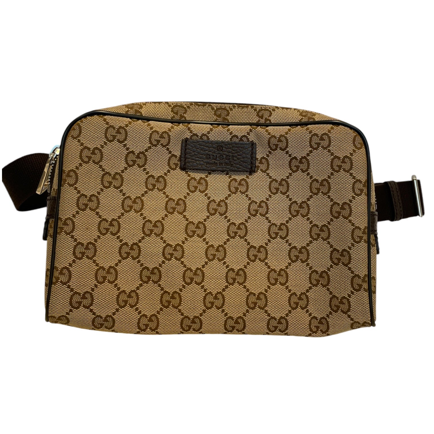 GUCCI/Bag/Monogram/BRW/belt bag view 1
