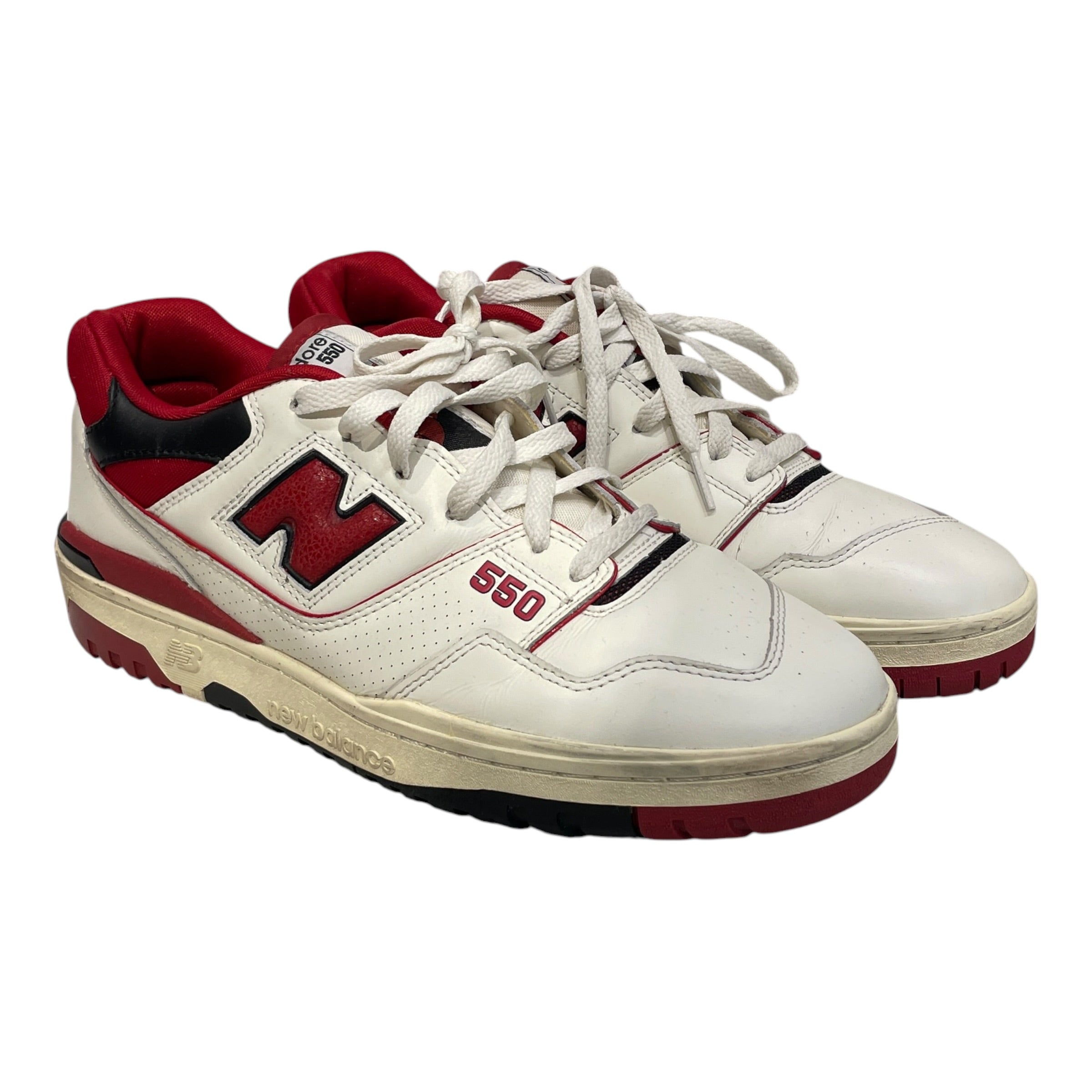 NEW BALANCE/AIME LEON DORE/Low-Sneakers/US 10/WHT/RED CONTRAST 550 view 1