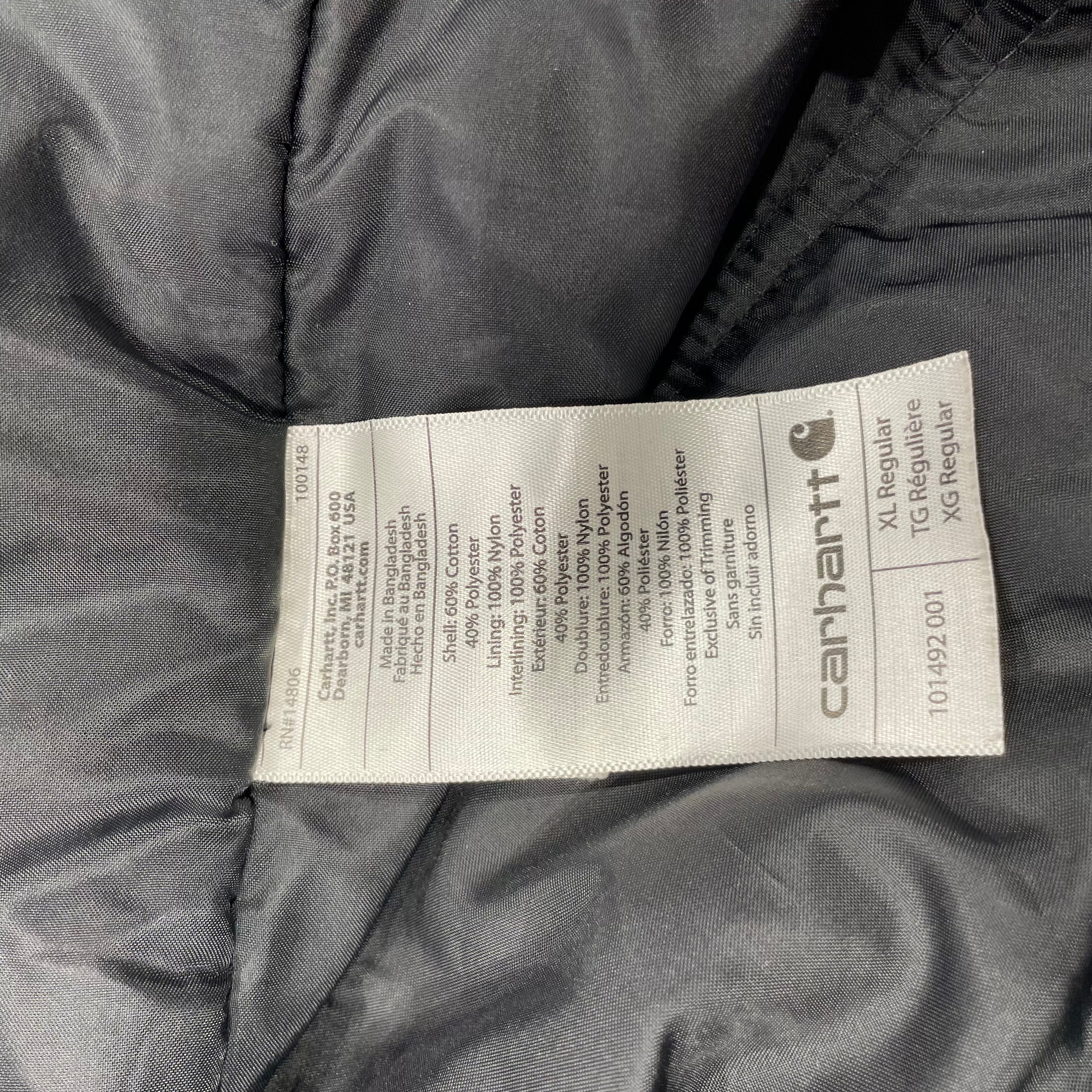 Carhartt/Coat/XL/Denim/BLK/G.E. MARSHALL INC view 8