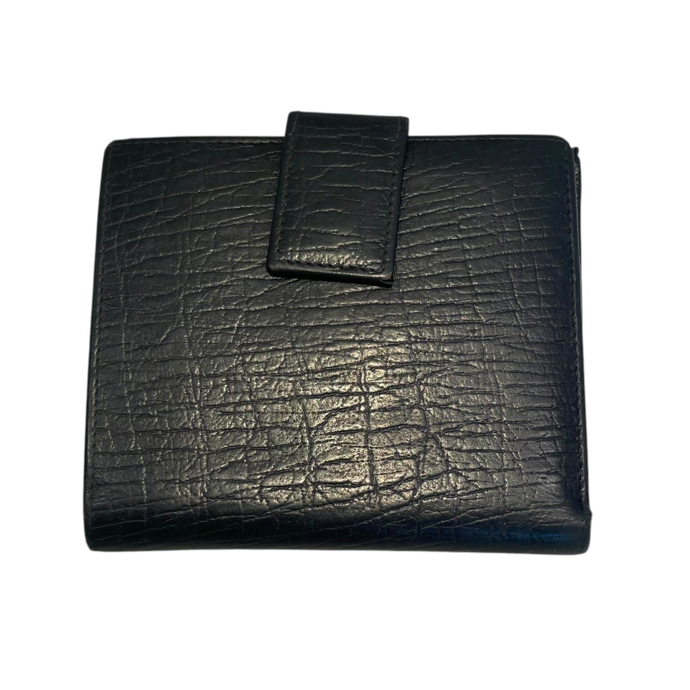 GUCCI/Wallet/BLK/Bamboo accent view 2