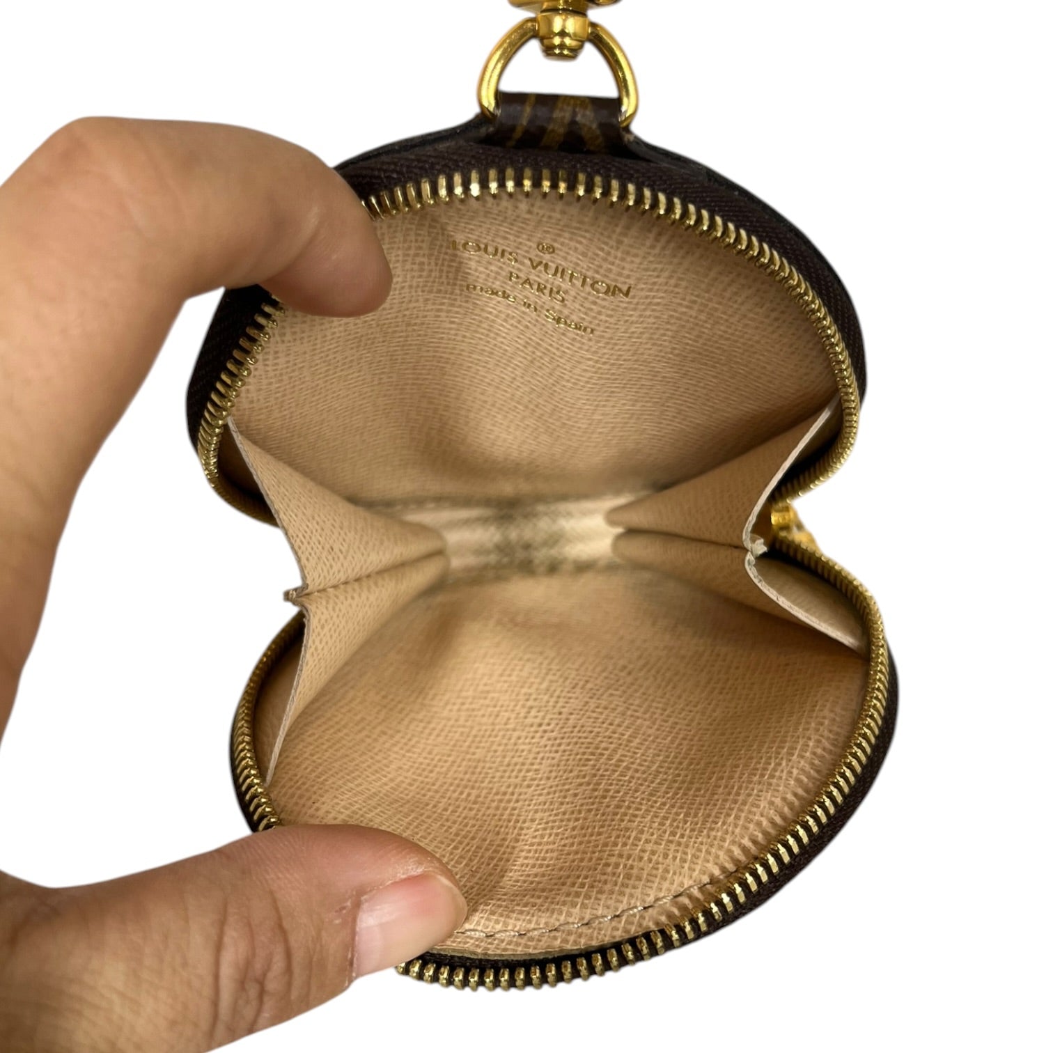 LOUIS VUITTON/Pouch/Monogram/Leather/BRW/LV Coin Pouch view 6