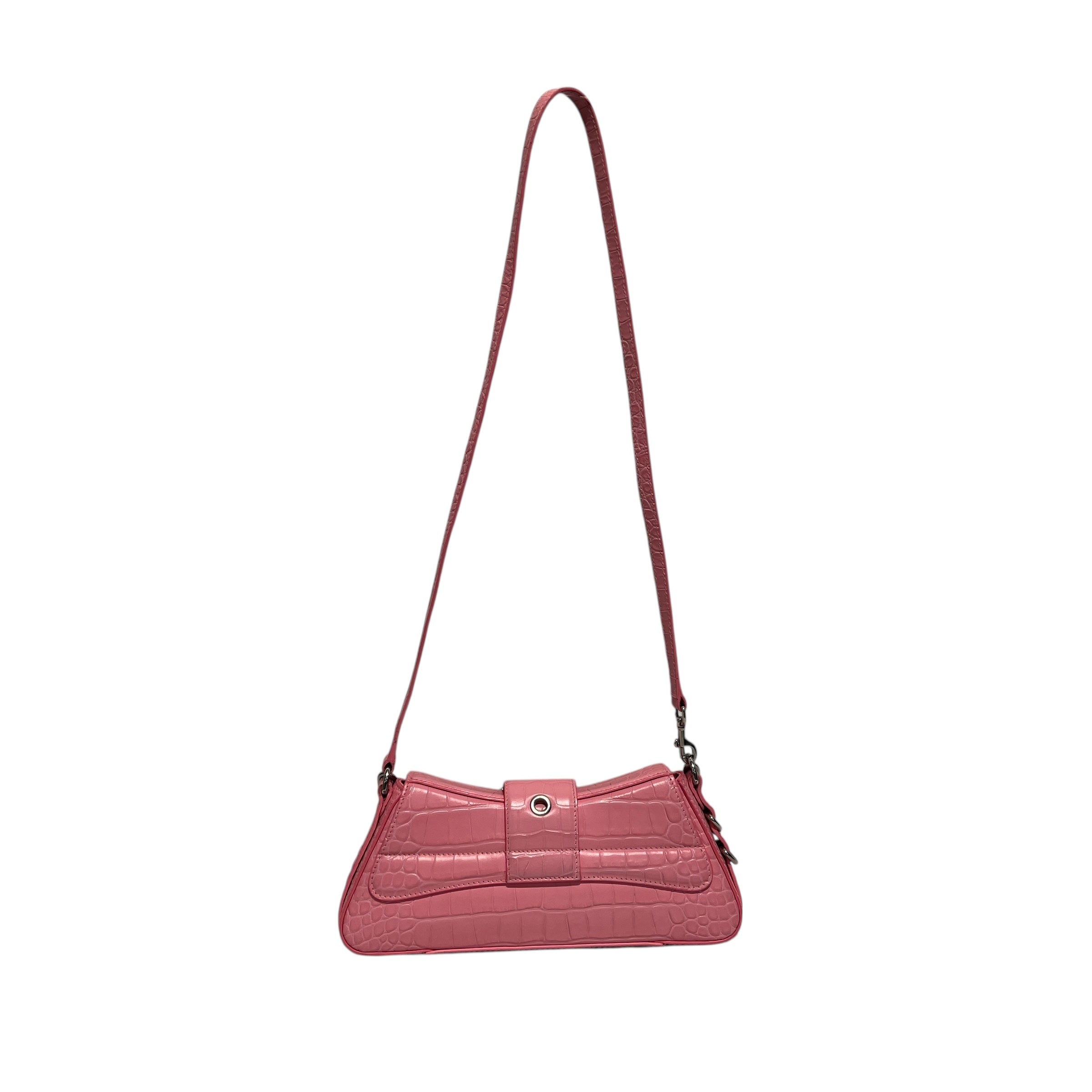 BALENCIAGA/Hand Bag/Leather/PNK/Lindsay Crocodile view 2