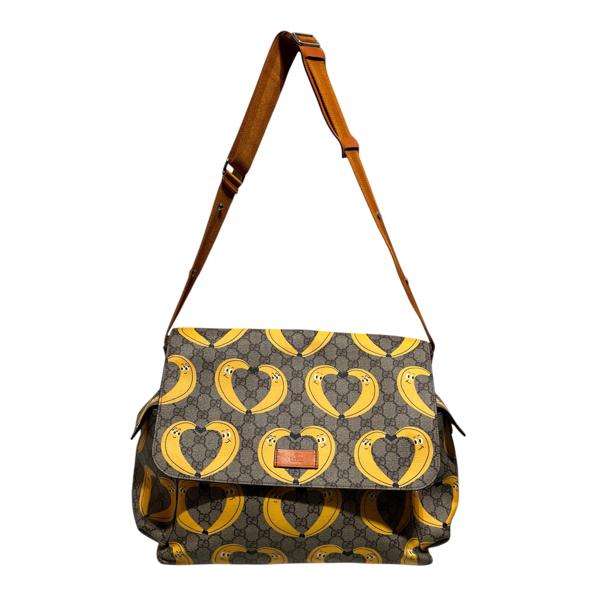 GUCCI/Cross Body Bag/Monogram/Leather/ORN/Gucci x Nina Dzyvulska Diaper view 1