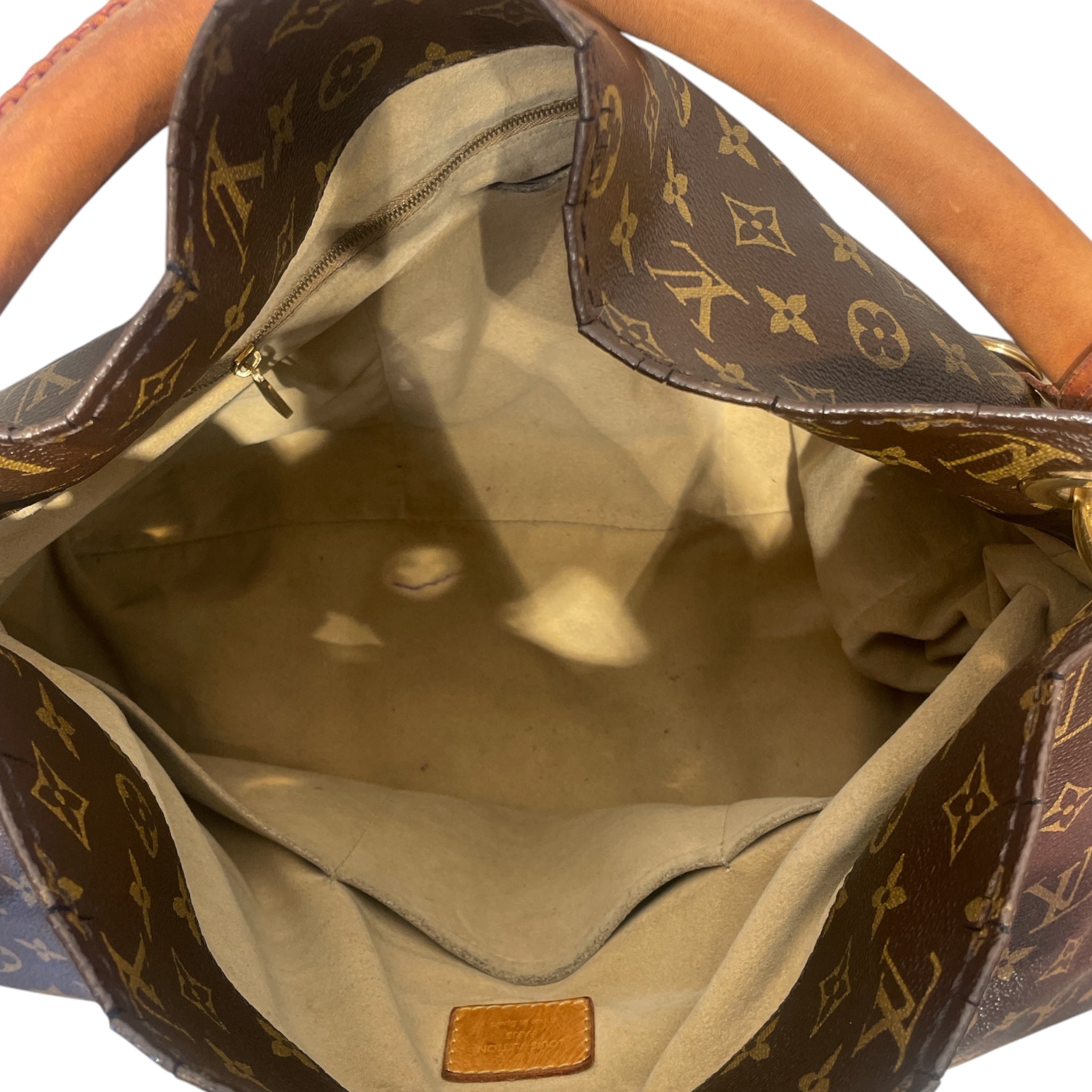 LOUIS VUITTON/Tote Bag/Monogram/Leather/BRW/ARTSY MM view 5