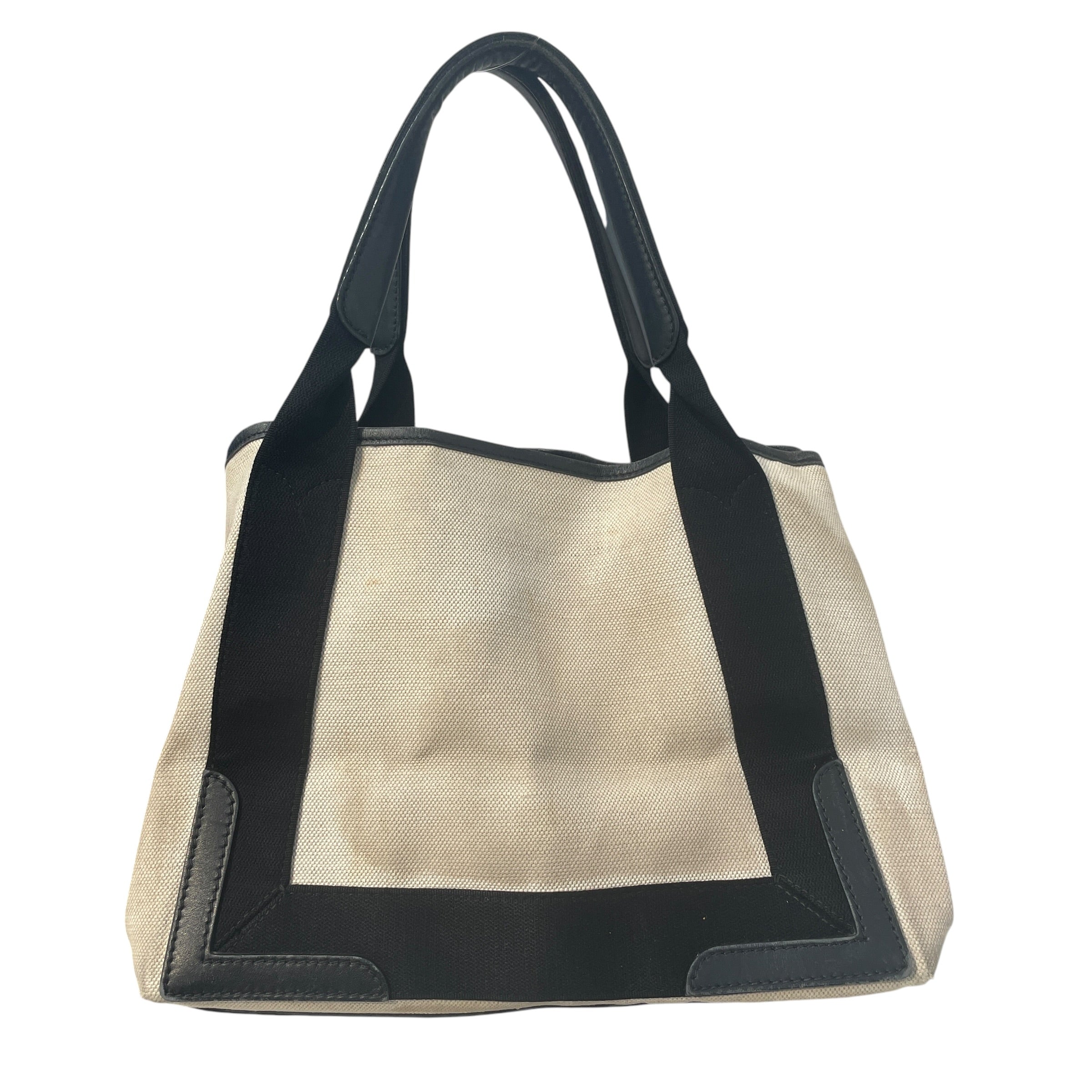 BALENCIAGA/Tote Bag/Cotton/CRM/Cabas Small Tote view 2