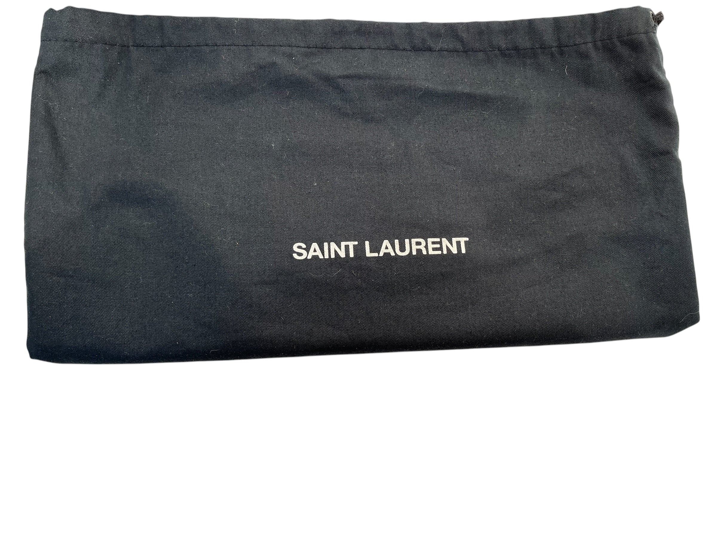 SAINT LAURENT/Clutch Bag/Leather/BLK/CASSANDRE LEATHER CLUTCH view 8