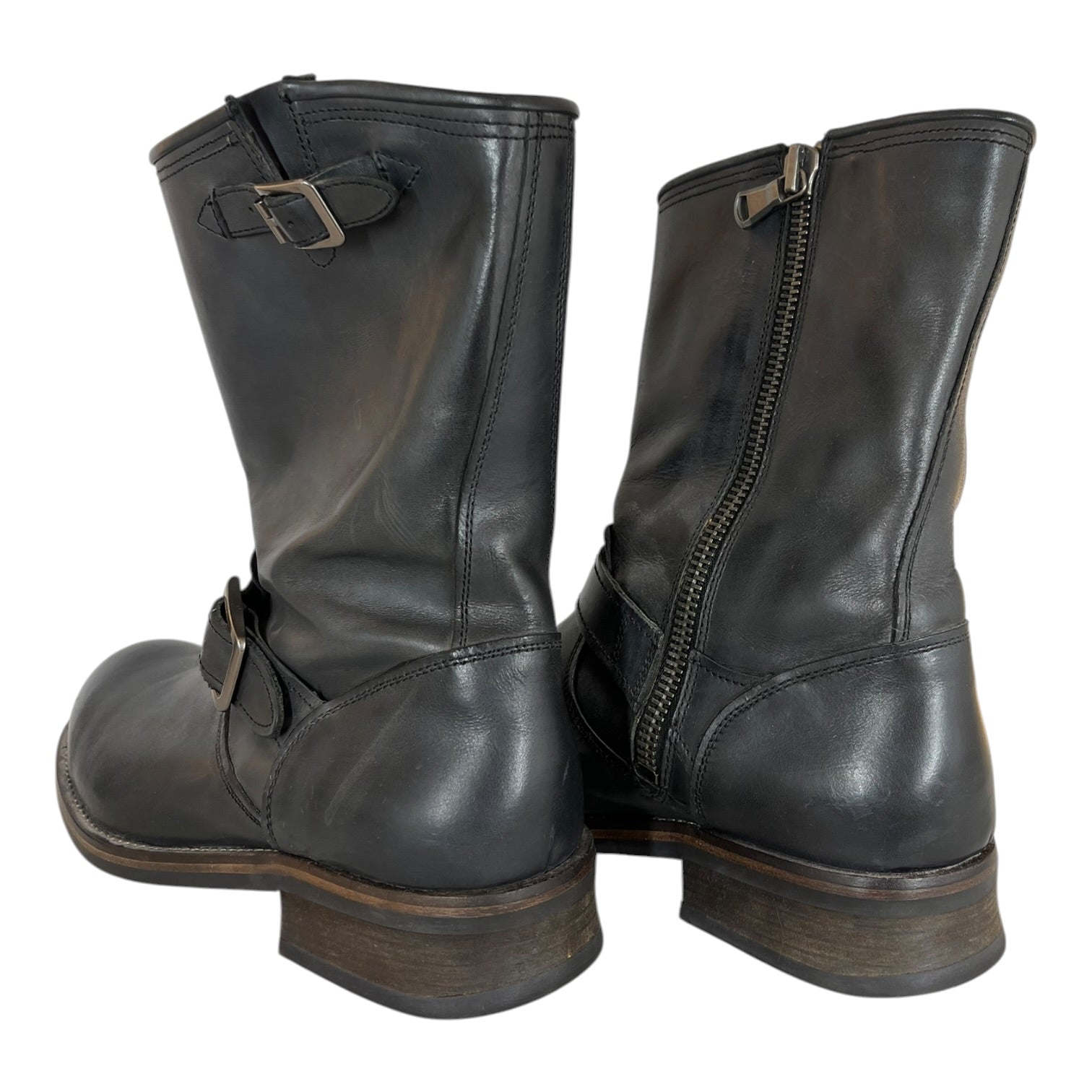 john varvatos/Boots/US 9.5/Leather/BLK/ENGINEER BOOTS view 2