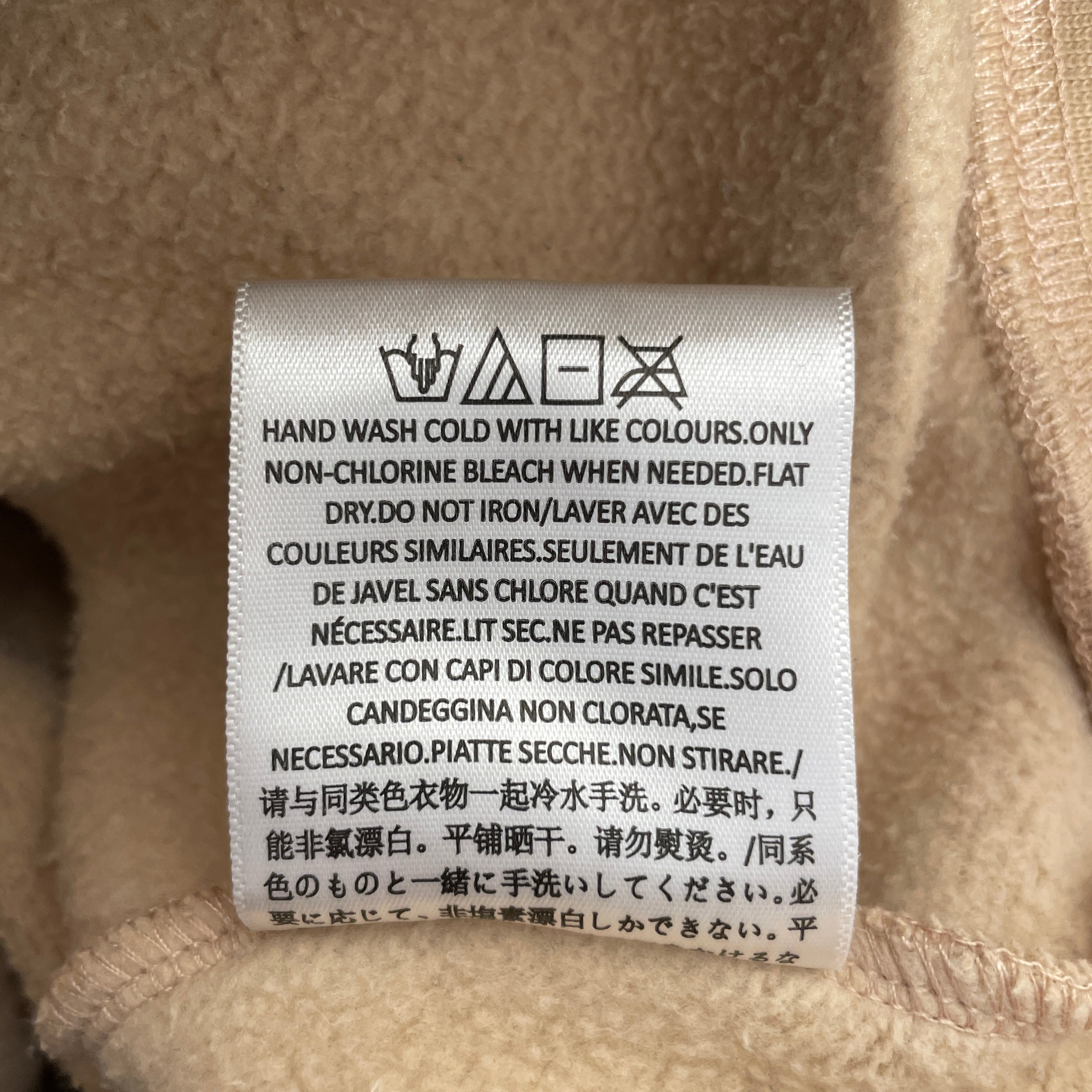 FOG ESSENTIALS/Hoodie/L/Cotton/BEG/ESSENTIALS/FOG view 3