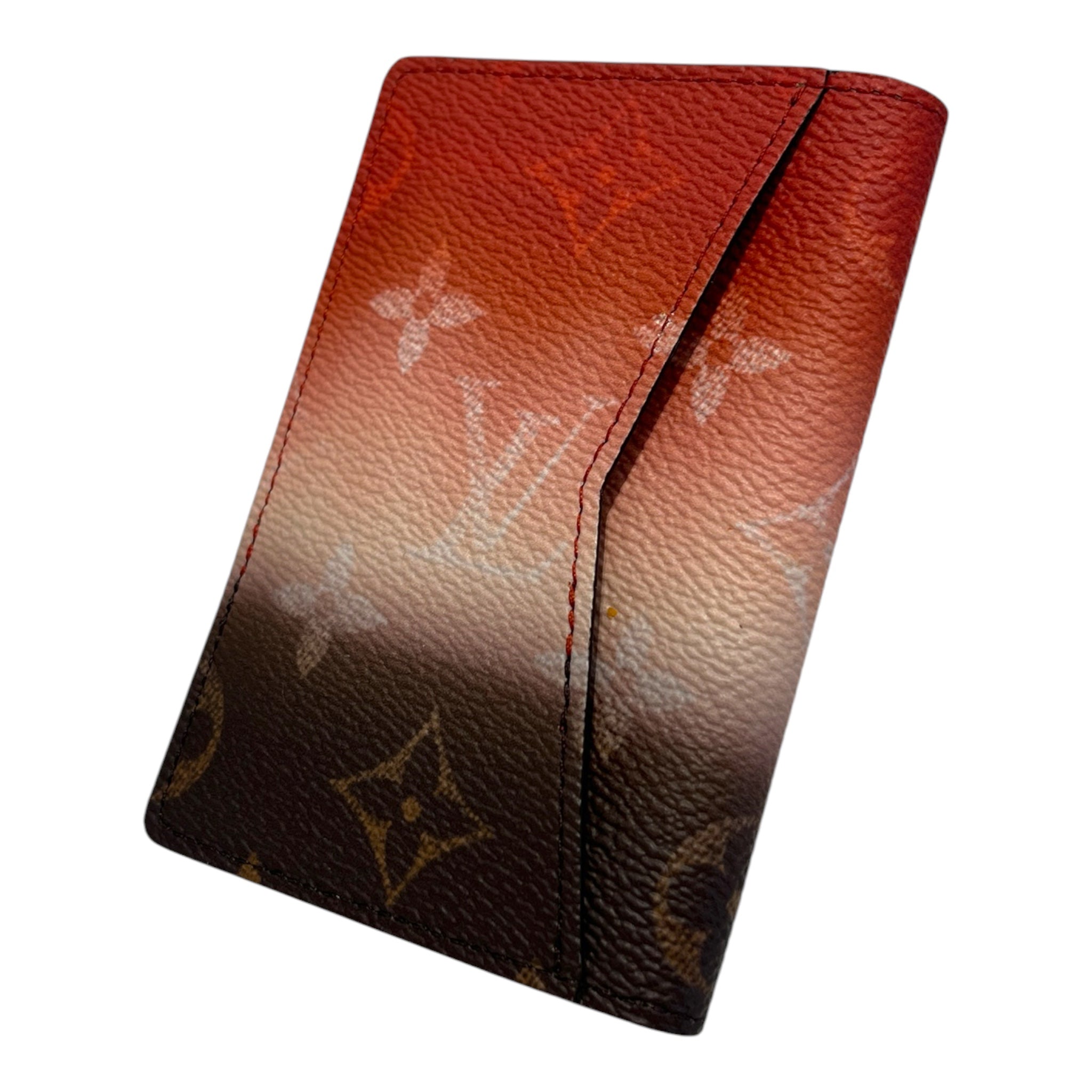 LOUIS VUITTON/Bifold Wallet/Monogram/Leather/ORN/M's/pocket organzier ombree canvas view 2