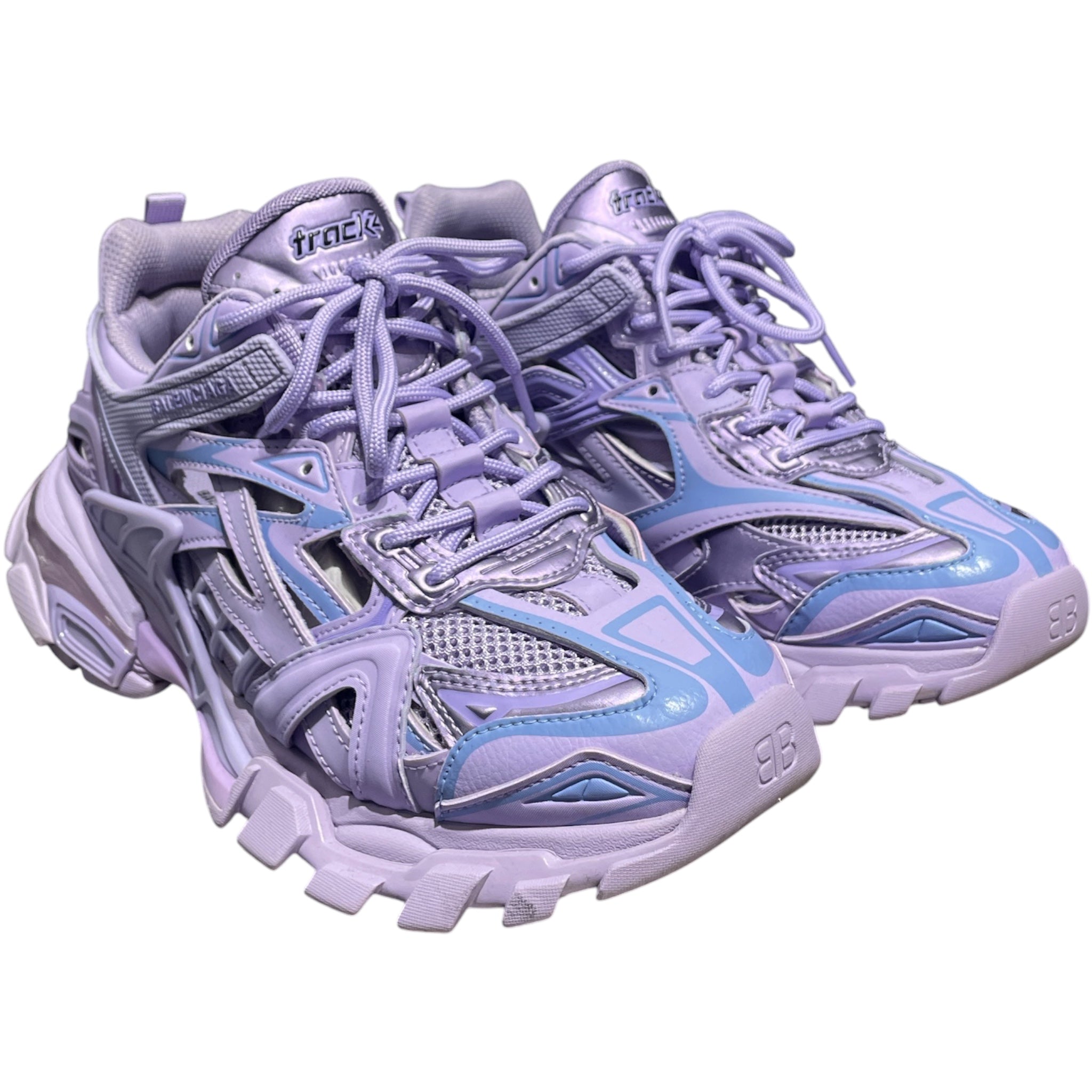 BALENCIAGA/Low-Sneakers/EU 38/PPL/Track 2 Lavender view 1
