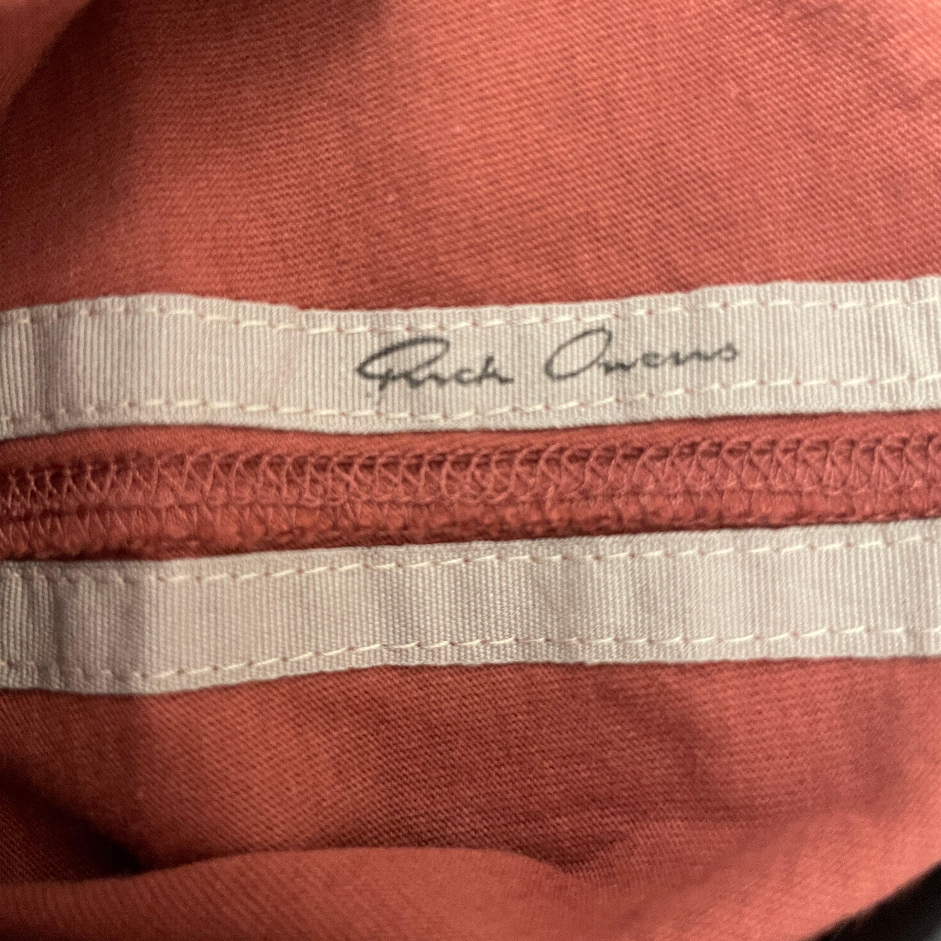 Rick Owens/T-Shirt/XL/Cotton/RED/FW25 Concordians Level Tee view 3