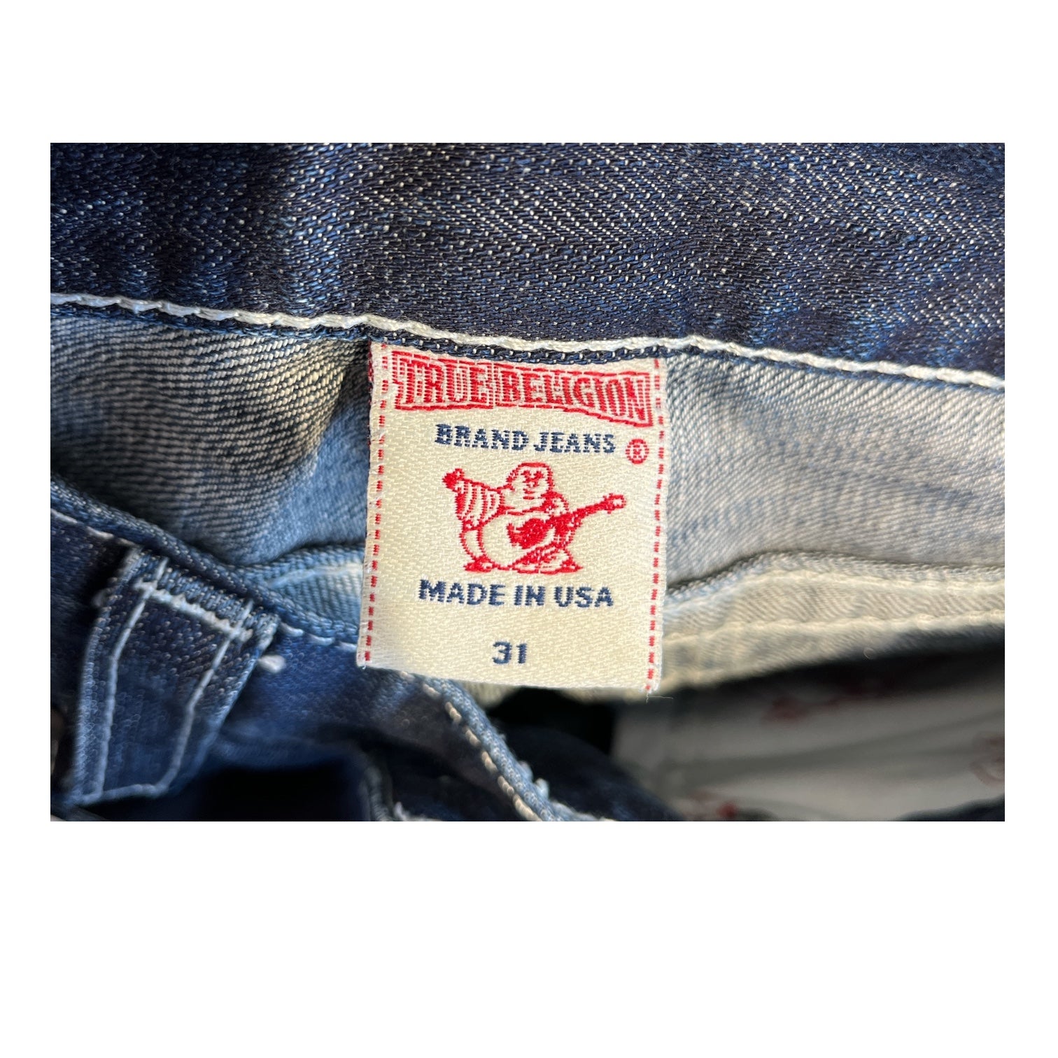 TRUE RELIGION/Straight Pants/31/Denim/BLU/BILLY view 3