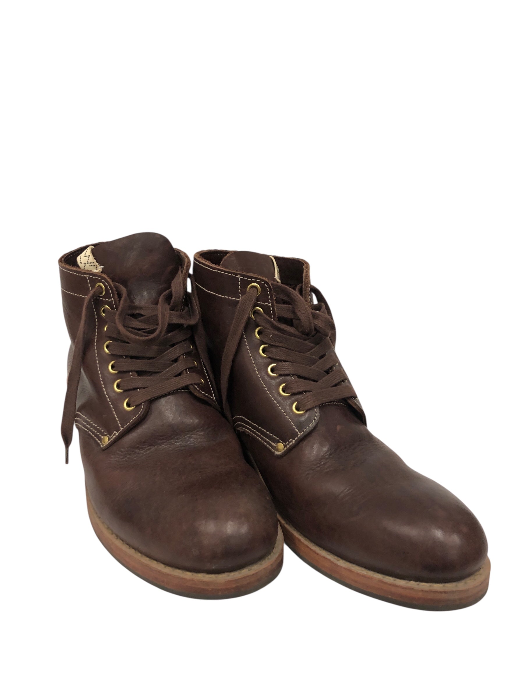 visvim/Lace Up Boots/US 10/Leather/BRW/ view 1