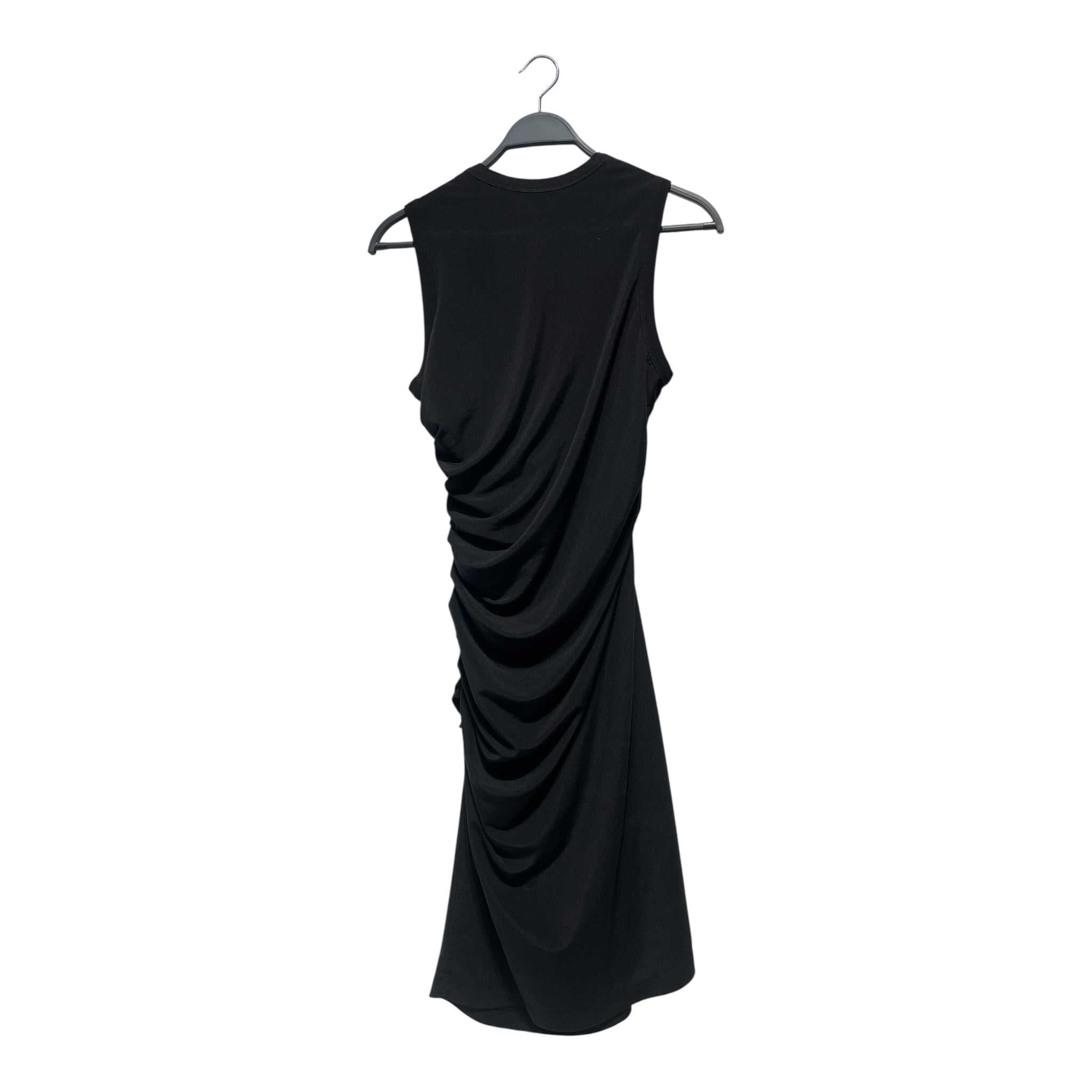 Helmut Lang/Camisole Dress/L/Polyester/BLK/DRAPED NECK view 2
