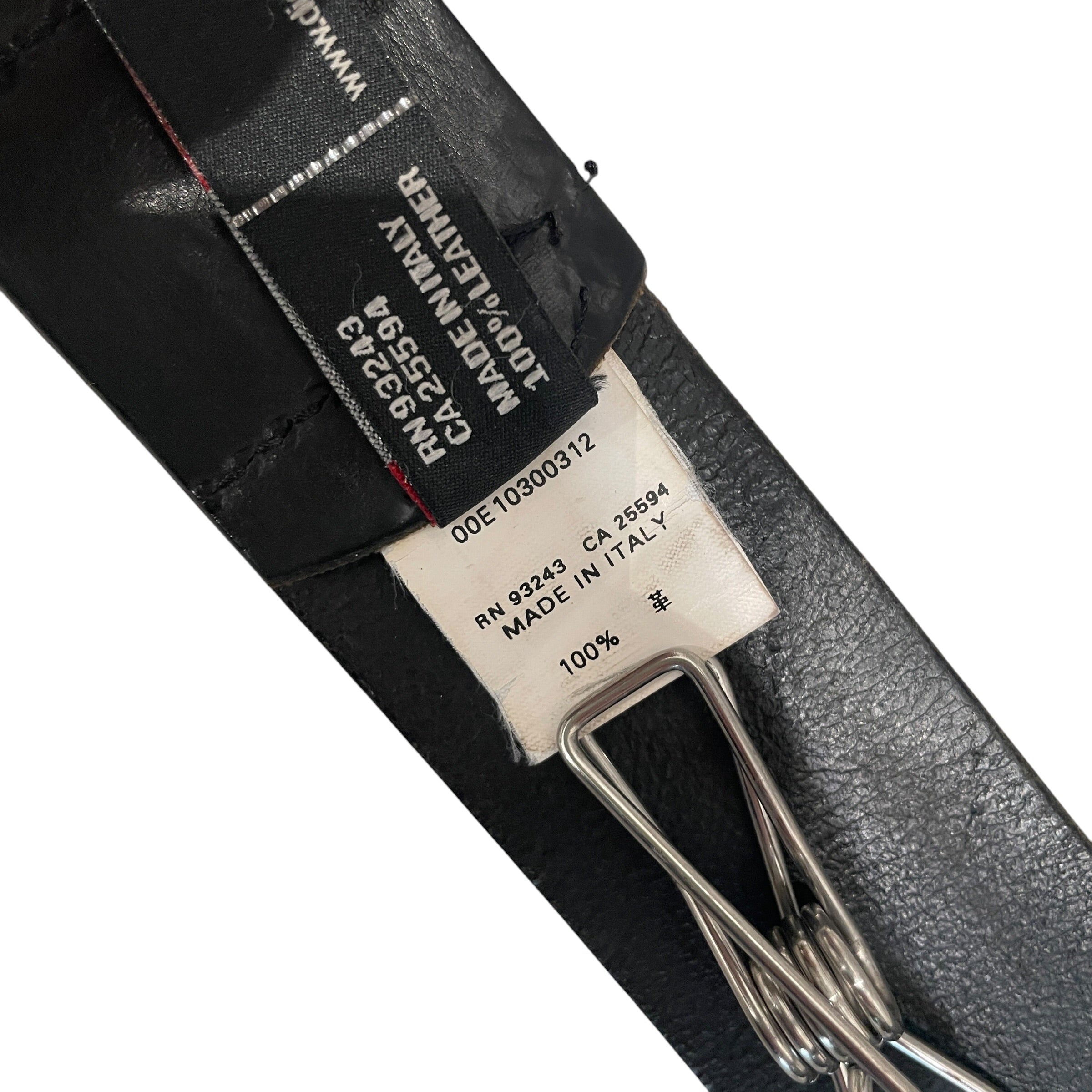 DIESEL/Belt/Leather/BLK/M's/EL TORO LEATHER BUCKLE view 3