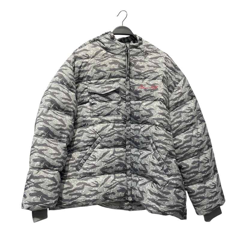 SIBERIA HILLS/Puffer Jkt/XL/Nylon/GRY/Camouflage/