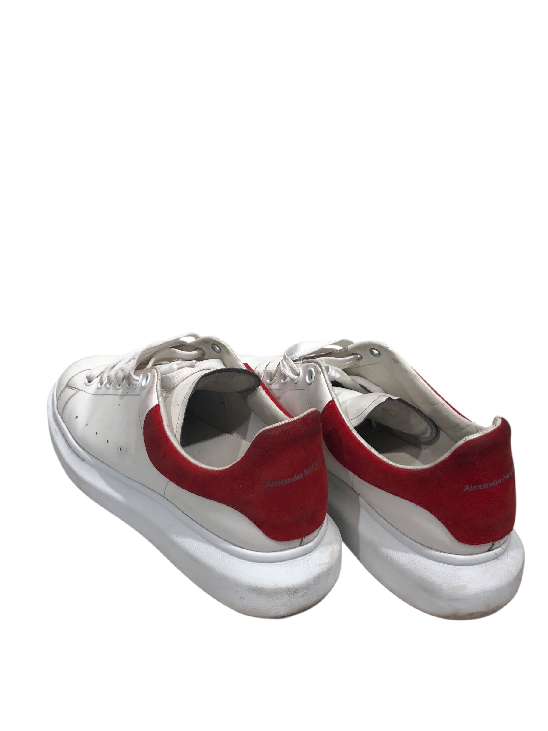 Alexander McQueen/Low-Sneakers/US 12/Leather/WHT/ view 2