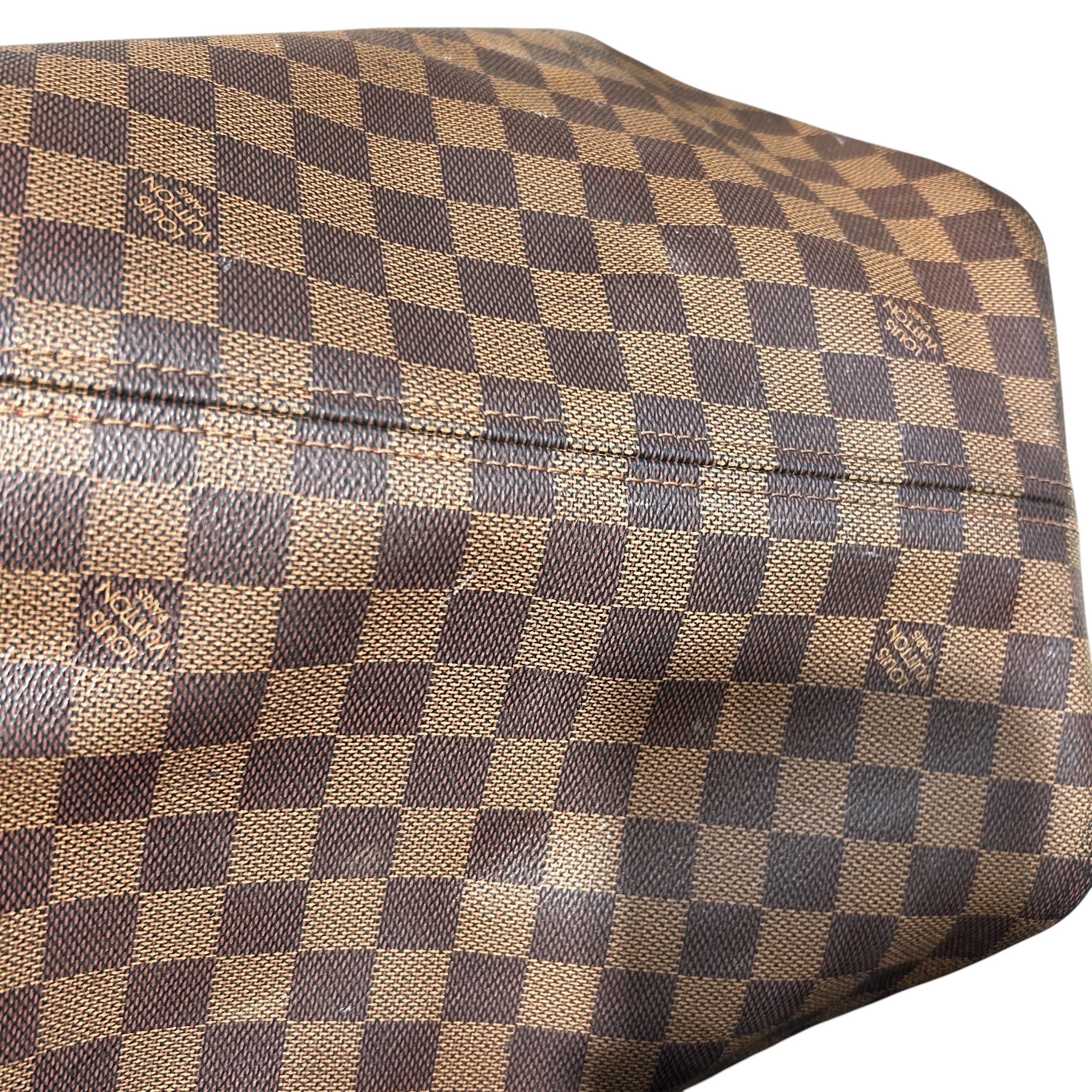 LOUIS VUITTON/Tote Bag/All Over Print/Leather/BRW/DAMIER EBENE NEVERFULL view 7