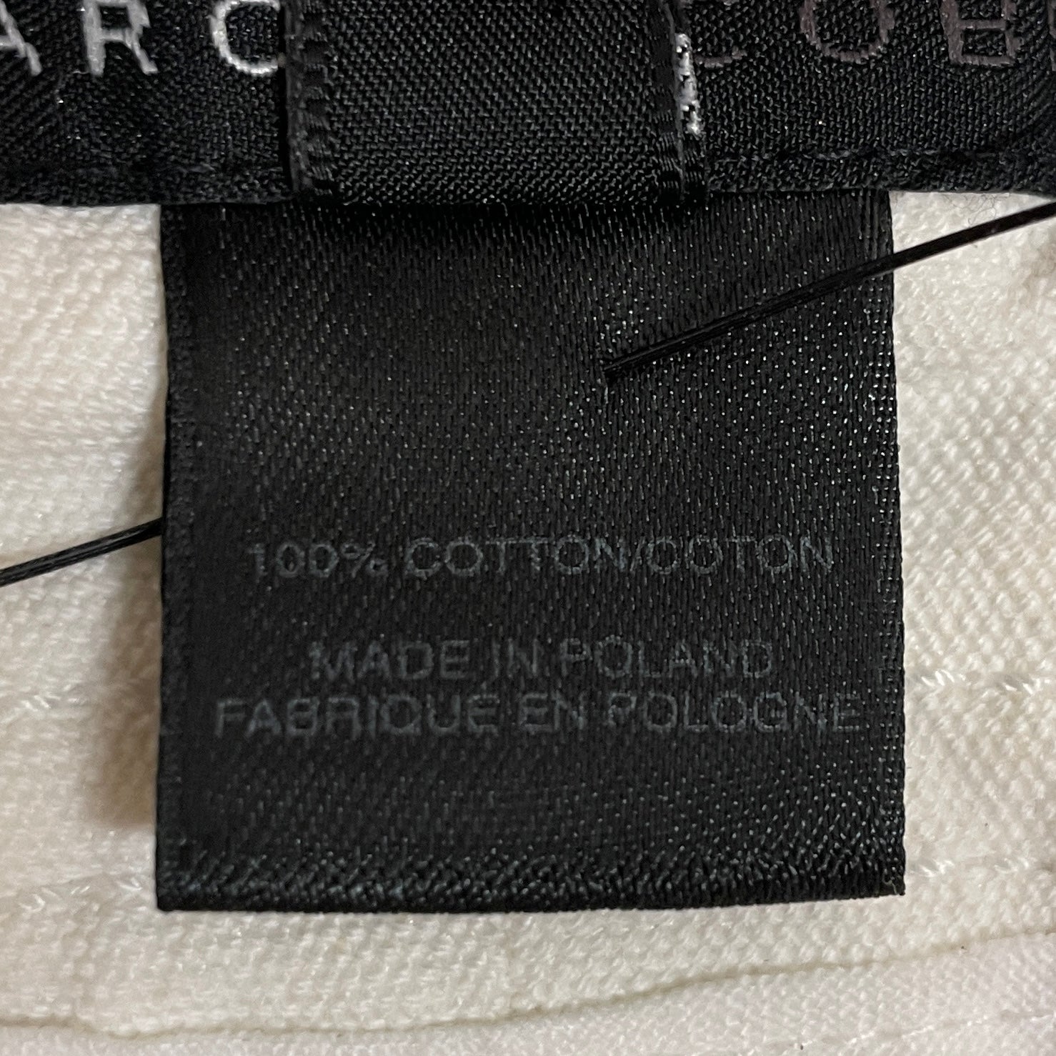 MARC JACOBS/Straight Pants/10/Cotton/WHT/ZIP POCKET CARGO PANT view 5